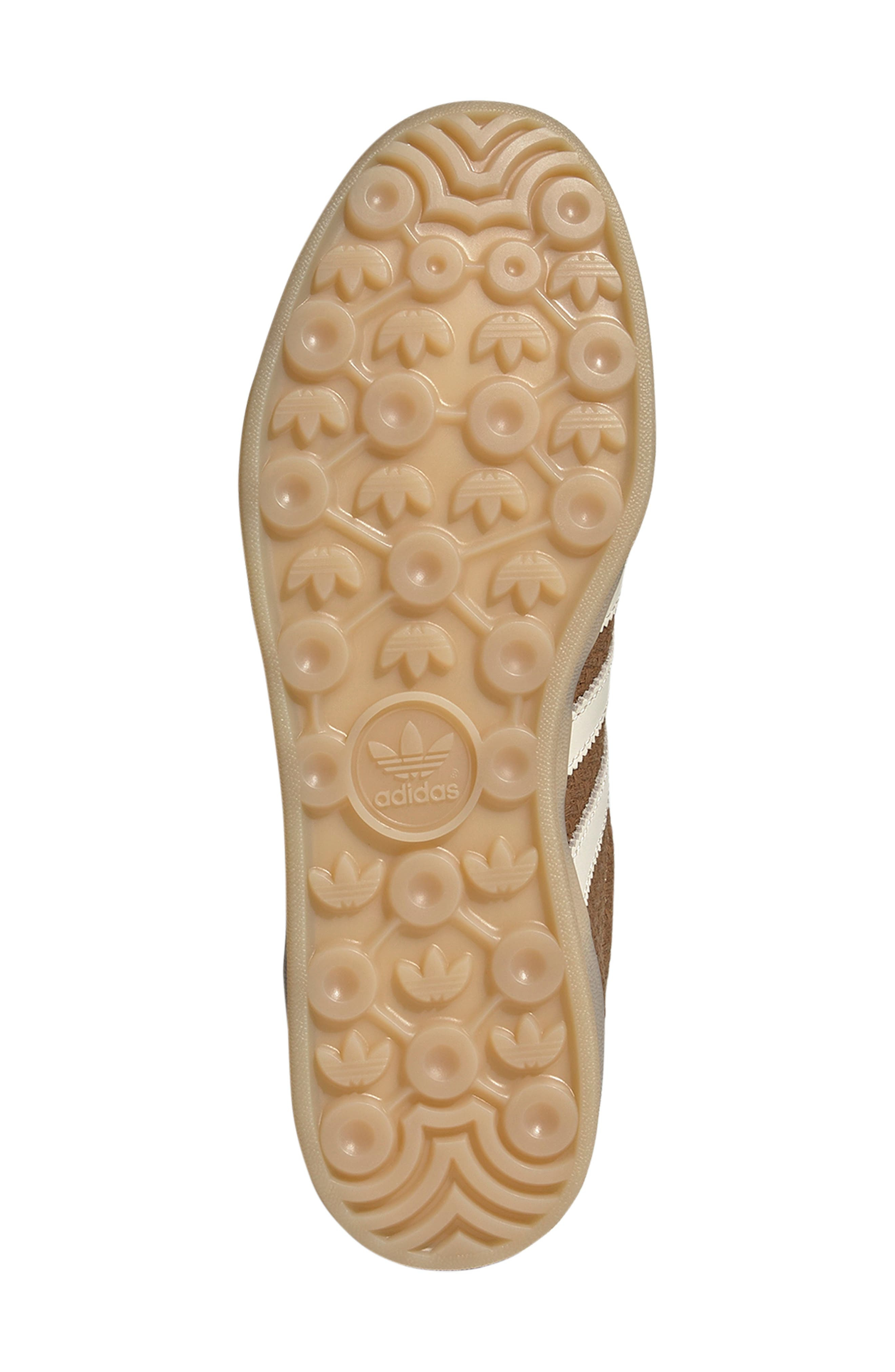 adidas Gazelle Indoor Sneaker in Brown Desert/White/Beige at Nordstrom - 5