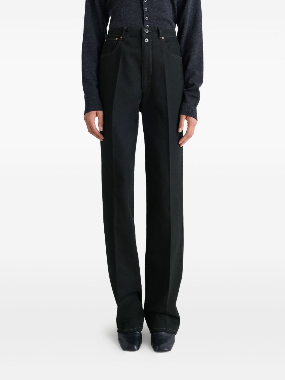 high-waisted trousers - 4