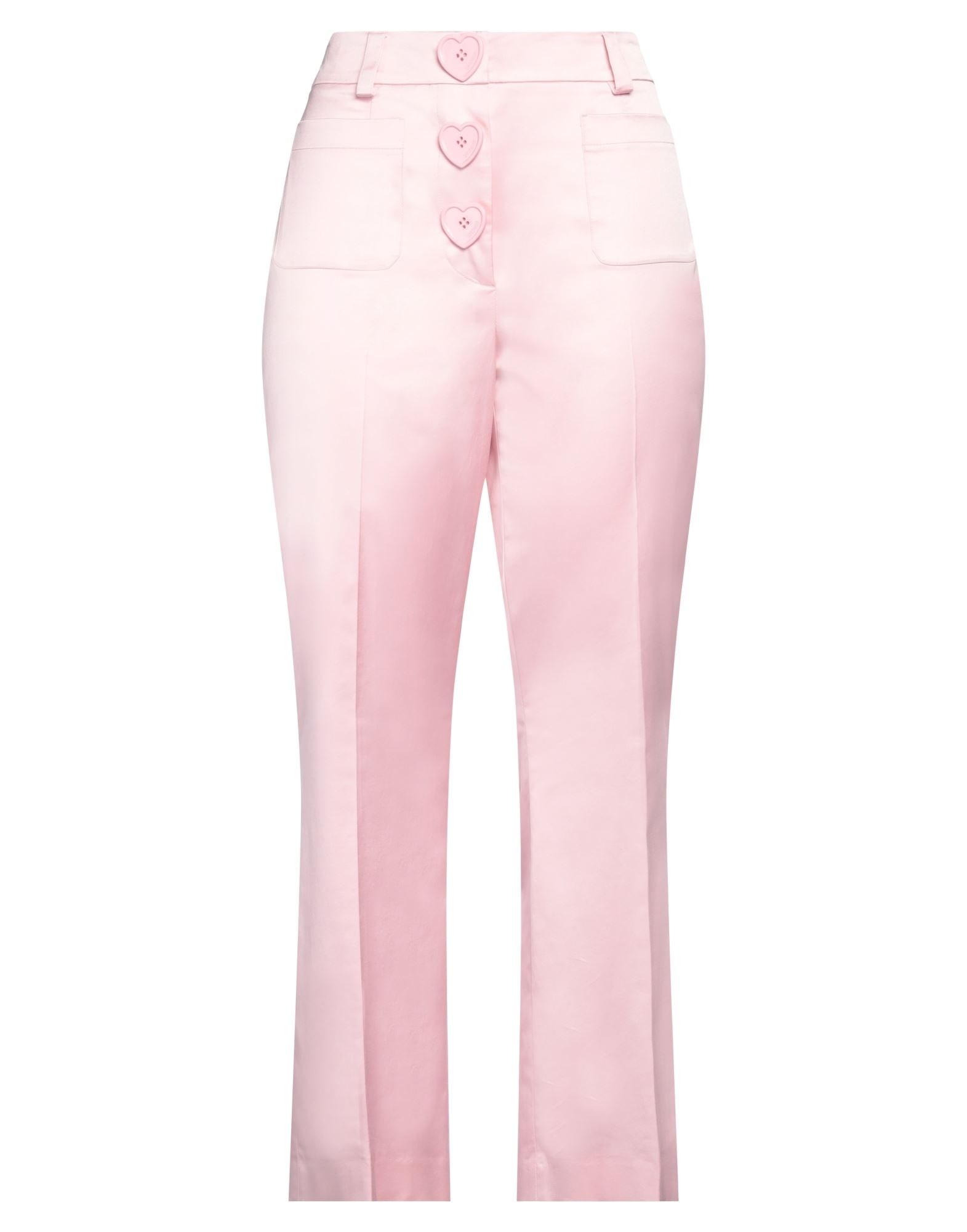 Pink Women's Casual Pants - 1