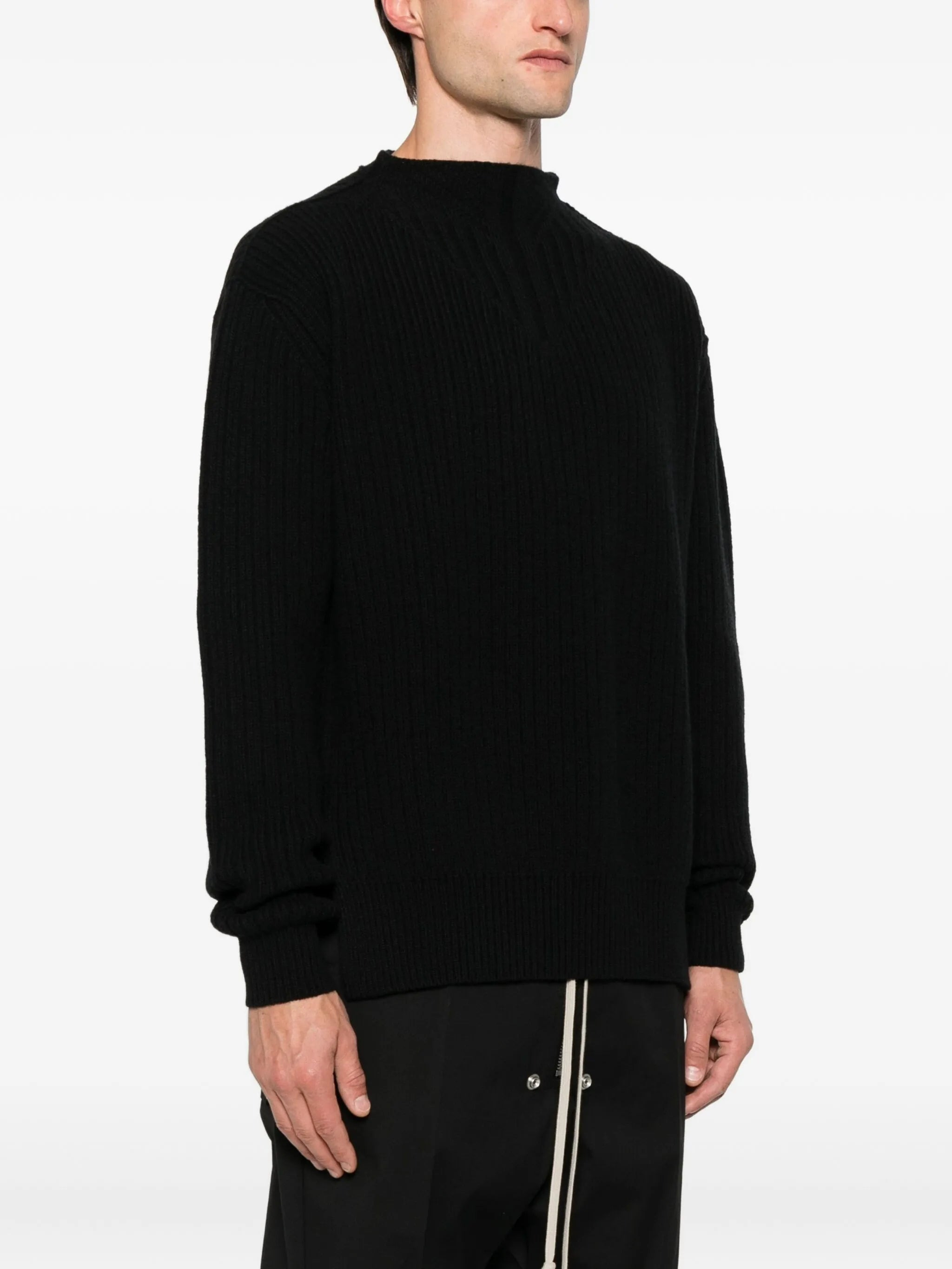 Rick Owens Mock-neck Sweater - 4