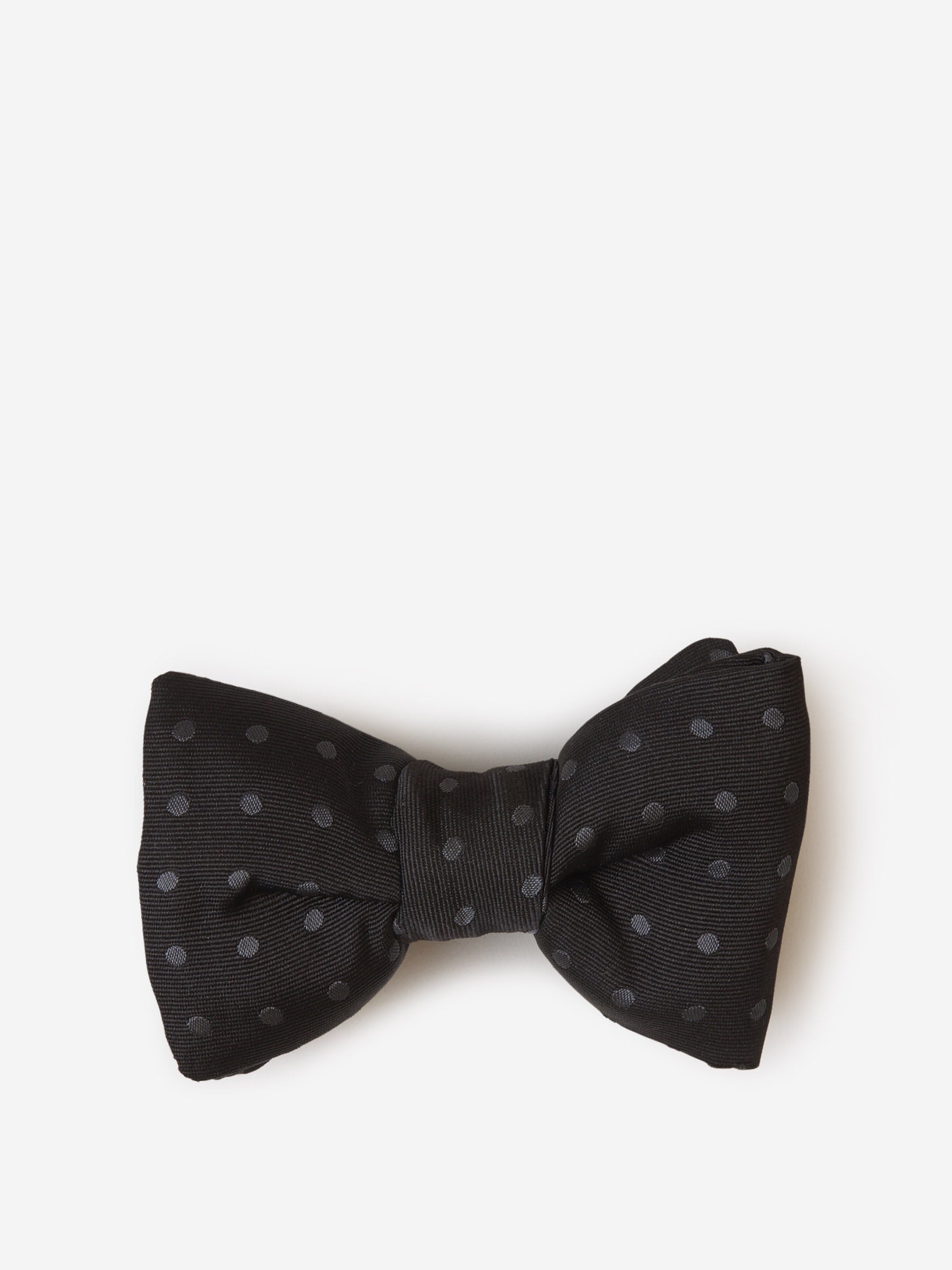 SILK POLKA DOTS BOW TIE - 2
