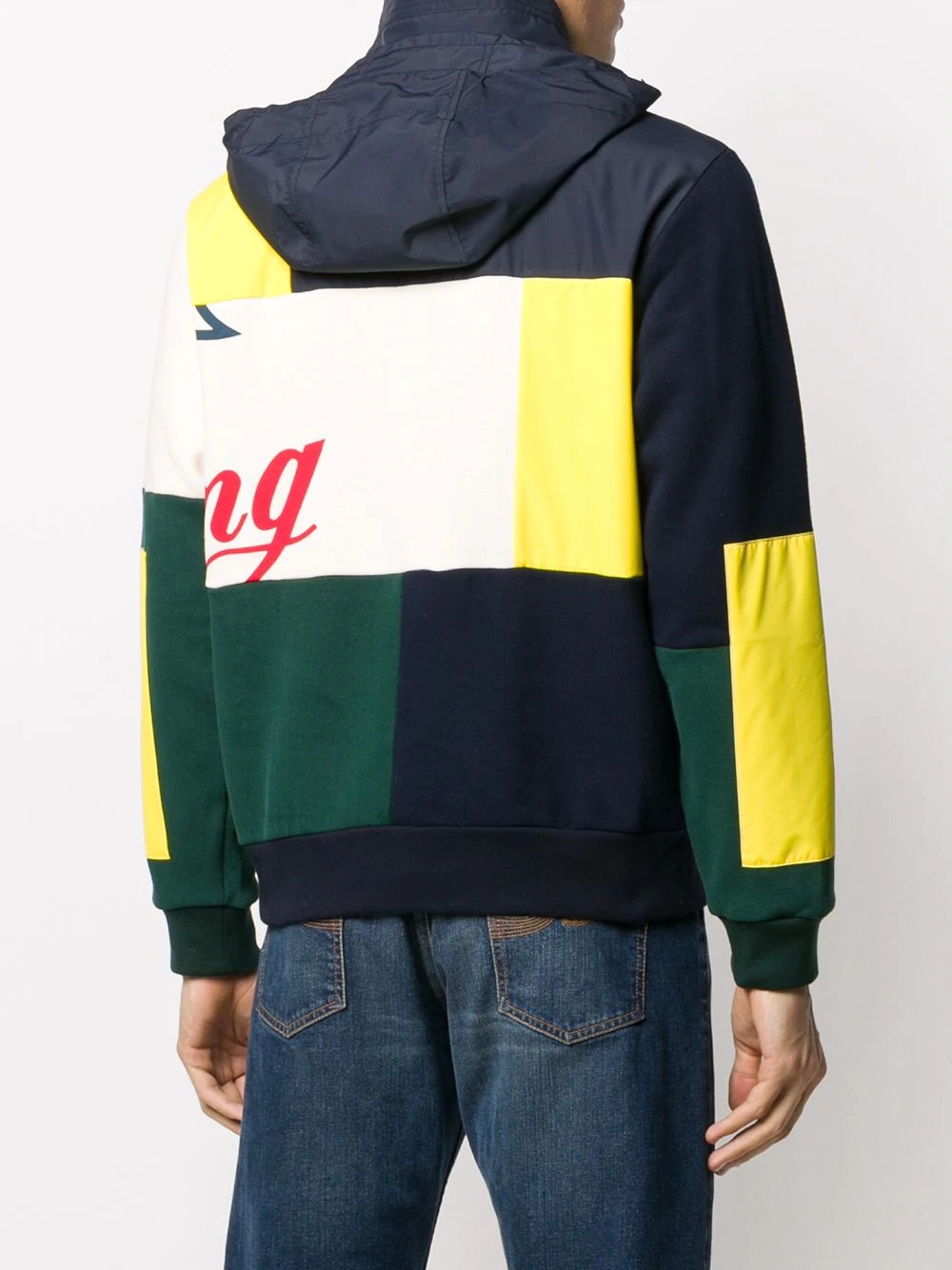 patchwork sweatshirt - 4