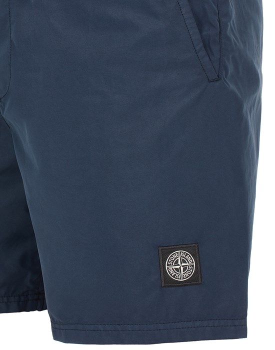 B0946 BRUSHED NYLON_GARMENT DYED AVIO BLUE - 3