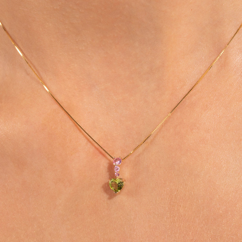 STONE AND STRAND Watermelon Candyland Necklace outlook