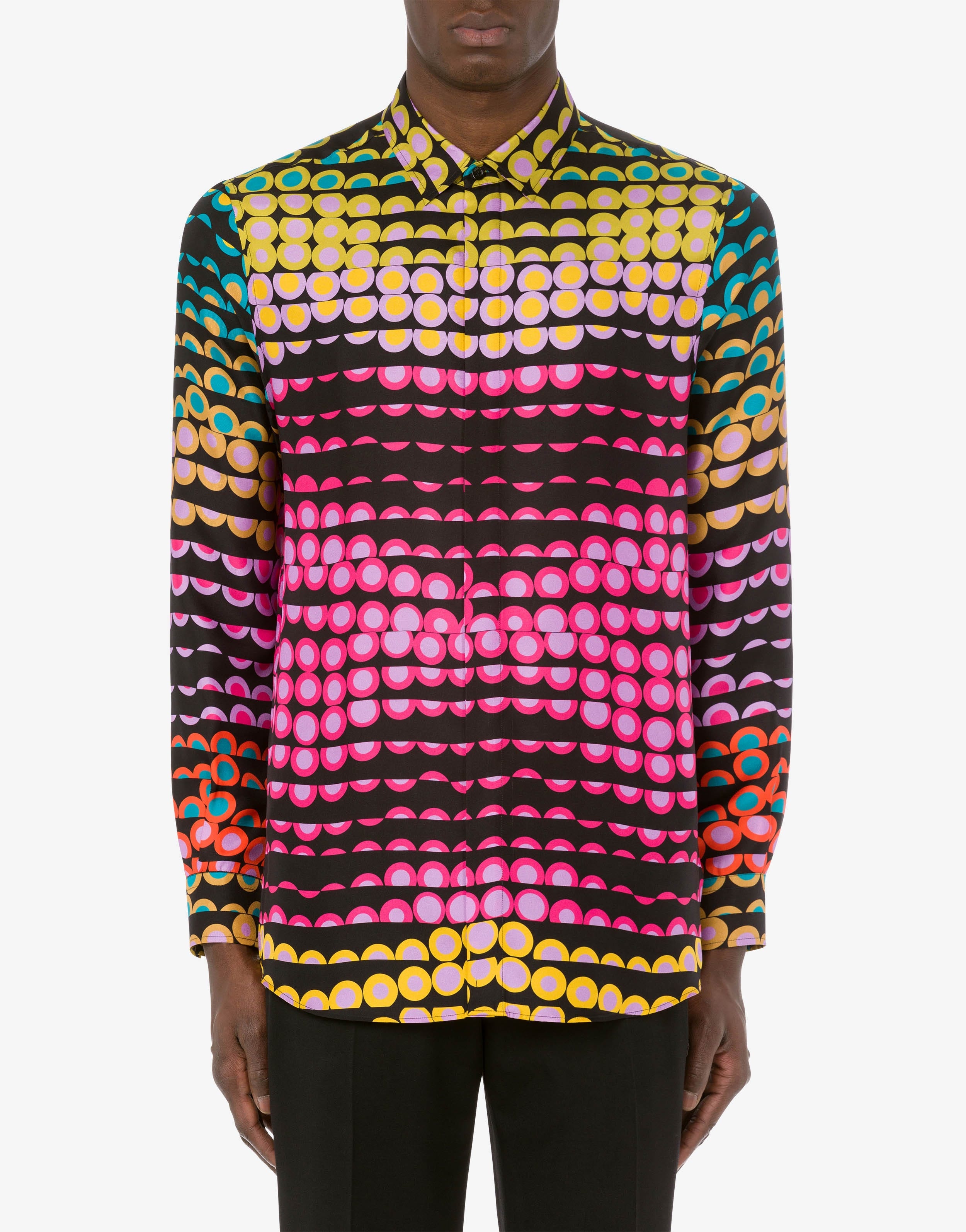 POLKA-DOT SILK SHIRT - 2