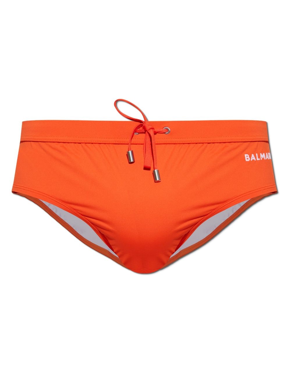 logo-print swim trunks - 1