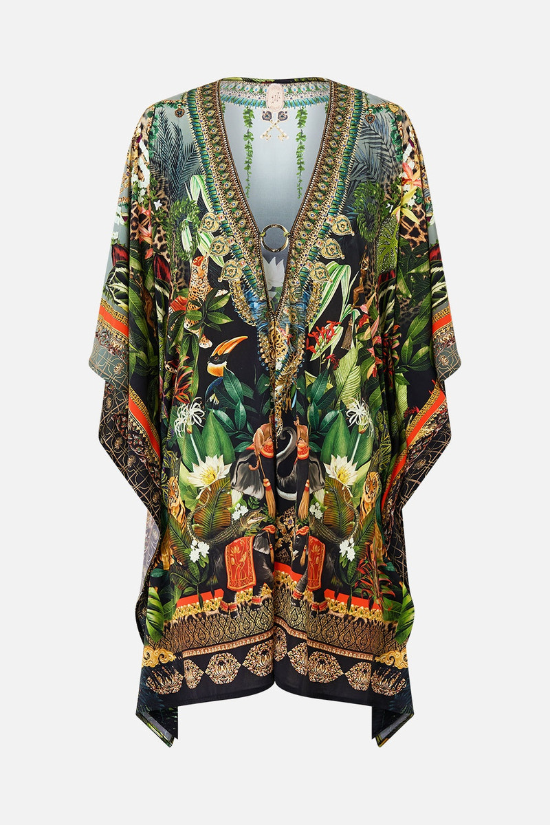 SHORT KAFTAN WITH TRIM 1