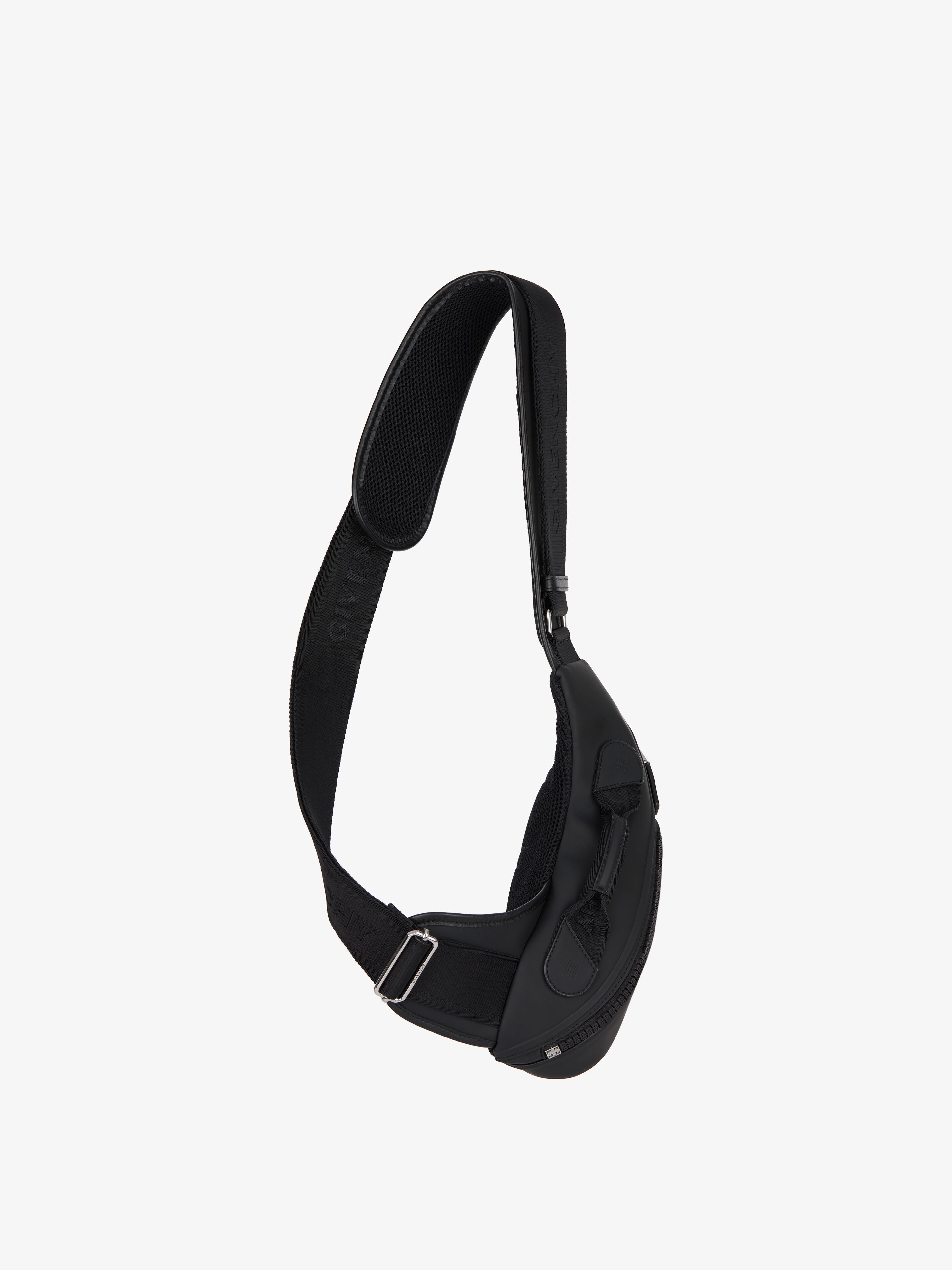 G-ZIP TRIANGLE BUMBAG IN RUBBER AND NYLON - 3