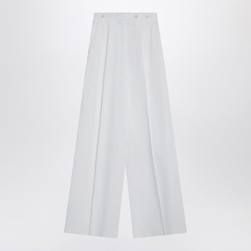 パンツ GIVENCHY SS25 Givenchy Trousers (BW515714X0 100) Givenchy Givenchy Pleated Trousers | baltini | REVERSIBLE