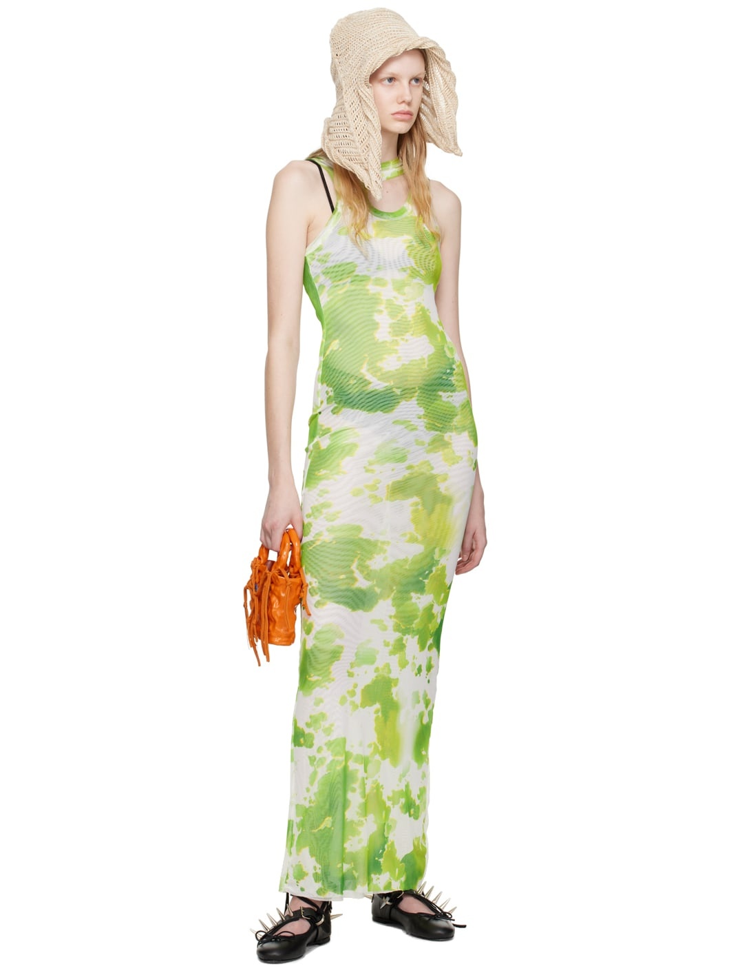 SSENSE Exclusive Green Maxi Dress - 4