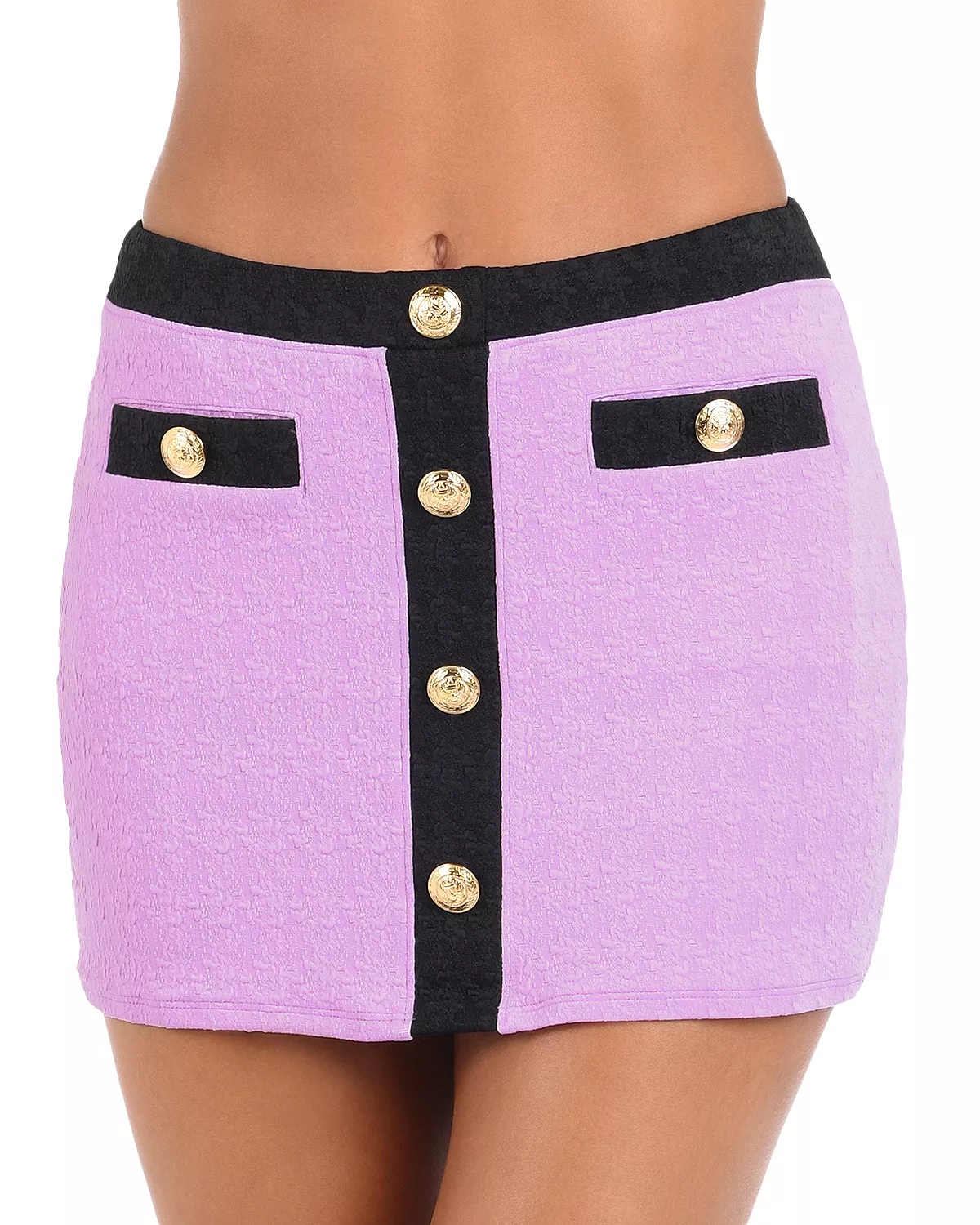 Coco Color Blocked Skirt Cover Up - 2