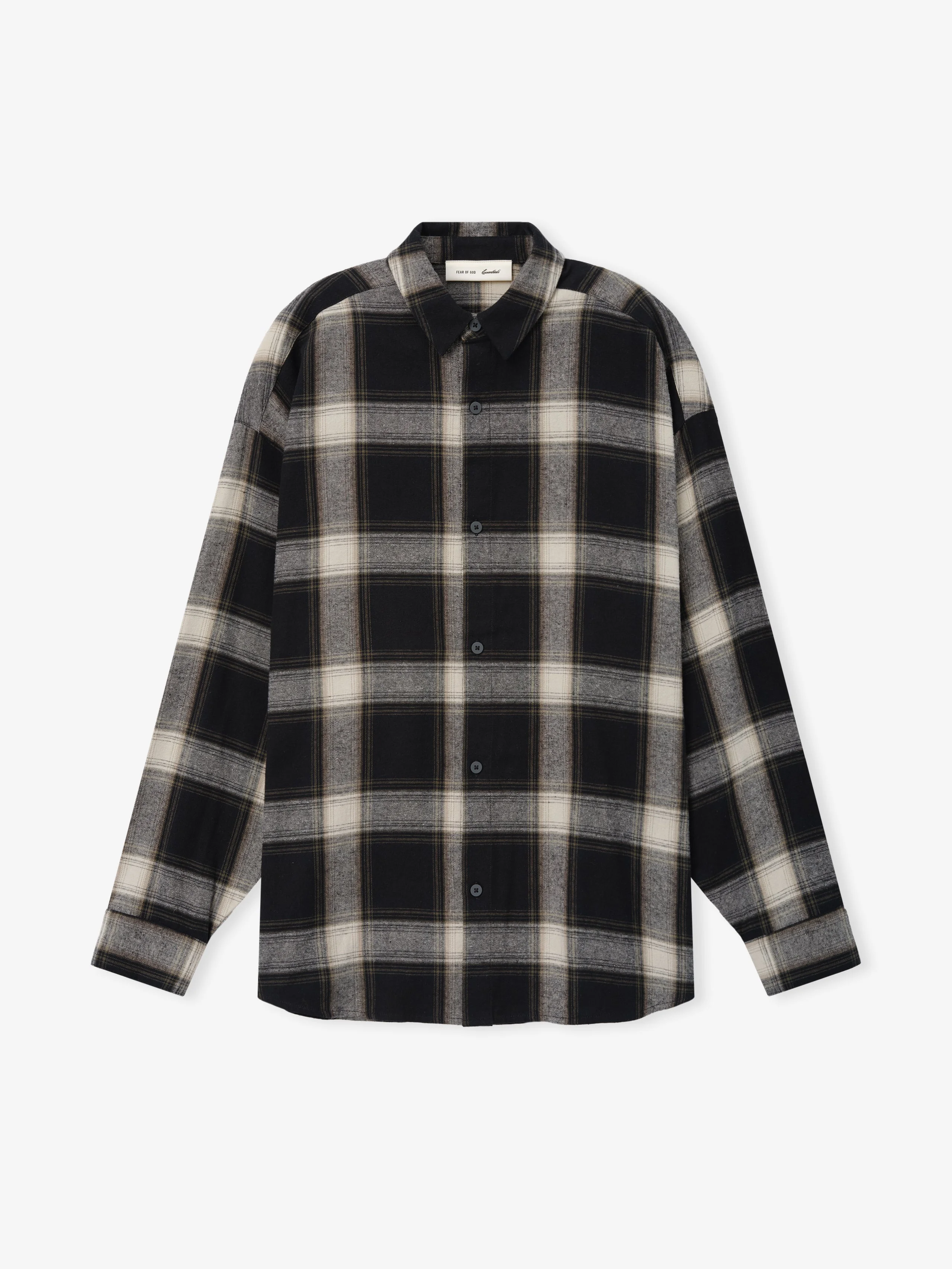 Flannel Button Up Shirt - 1