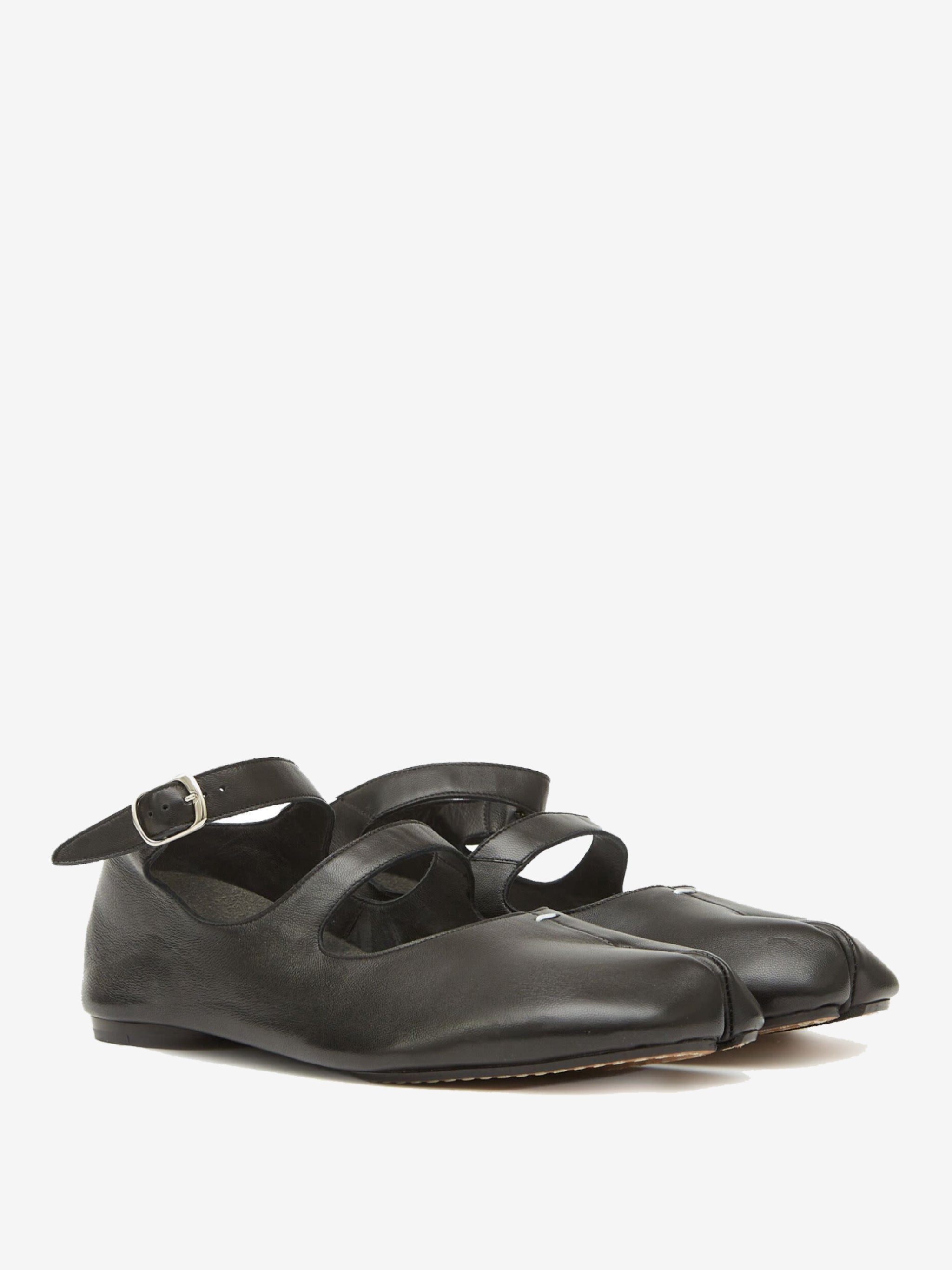 MAISON MARGIELA - Women Tabi Ballerina Double Strap Flats - 2