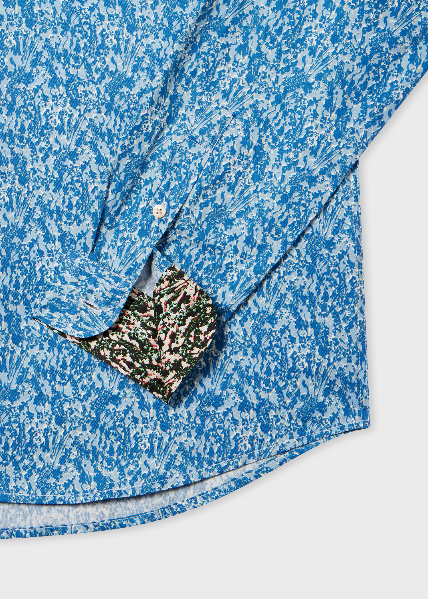 Blue 'Yarrow' Tailored-Fit Shirt - 2