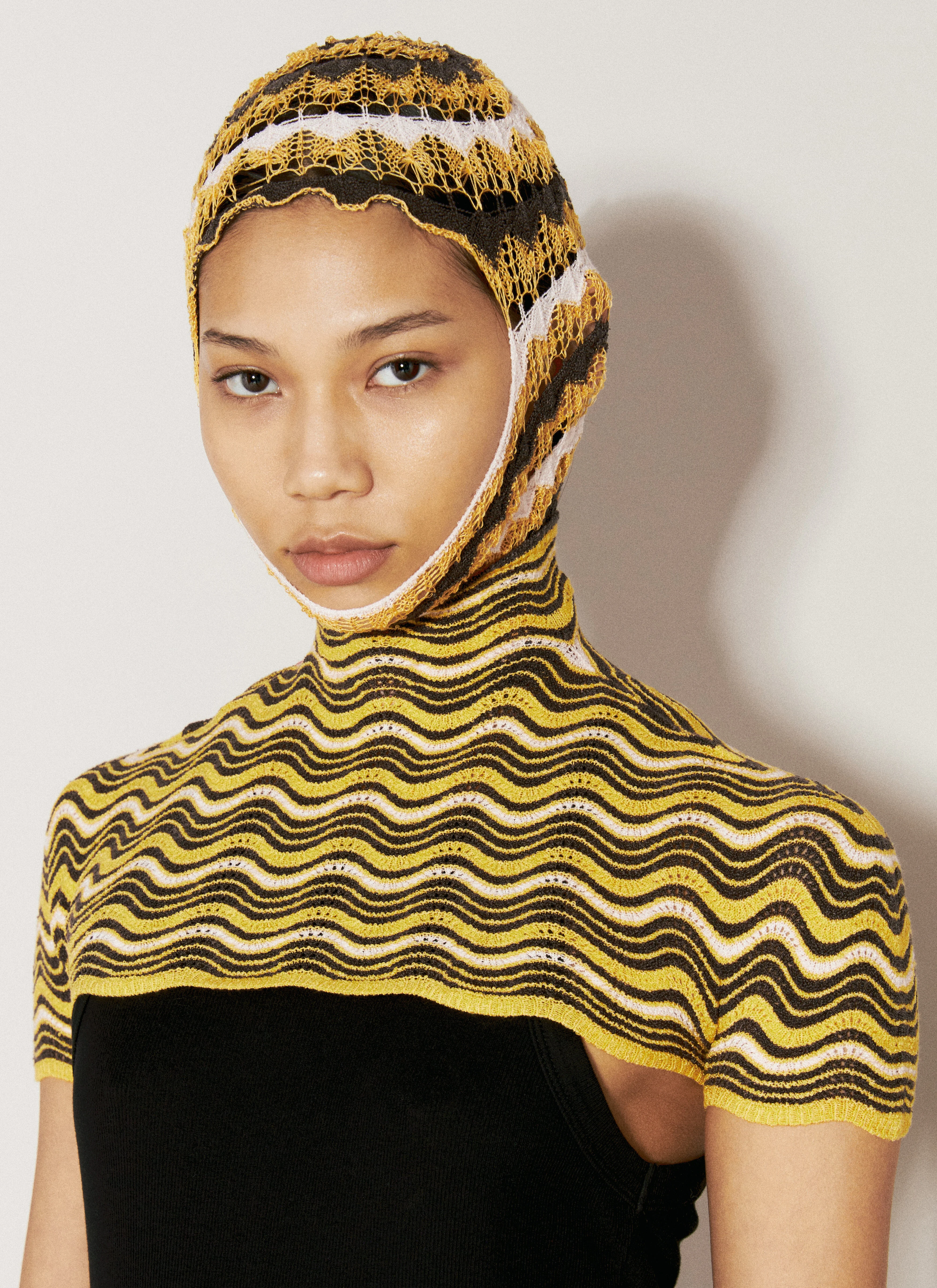 Wave Neckwarmer With Balaclava - 1