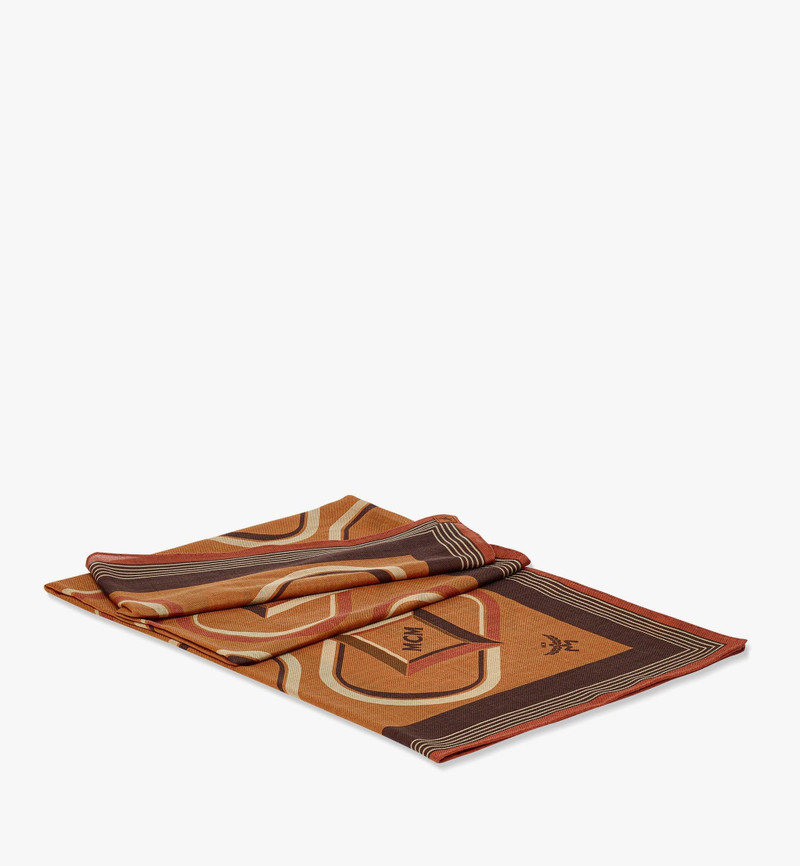 MCM Diamond Monogram Wool Shawl outlook
