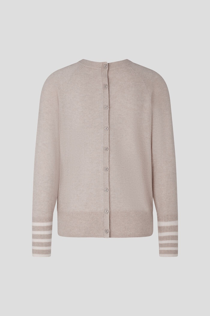 Jolli Knit jacket in Beige - 2