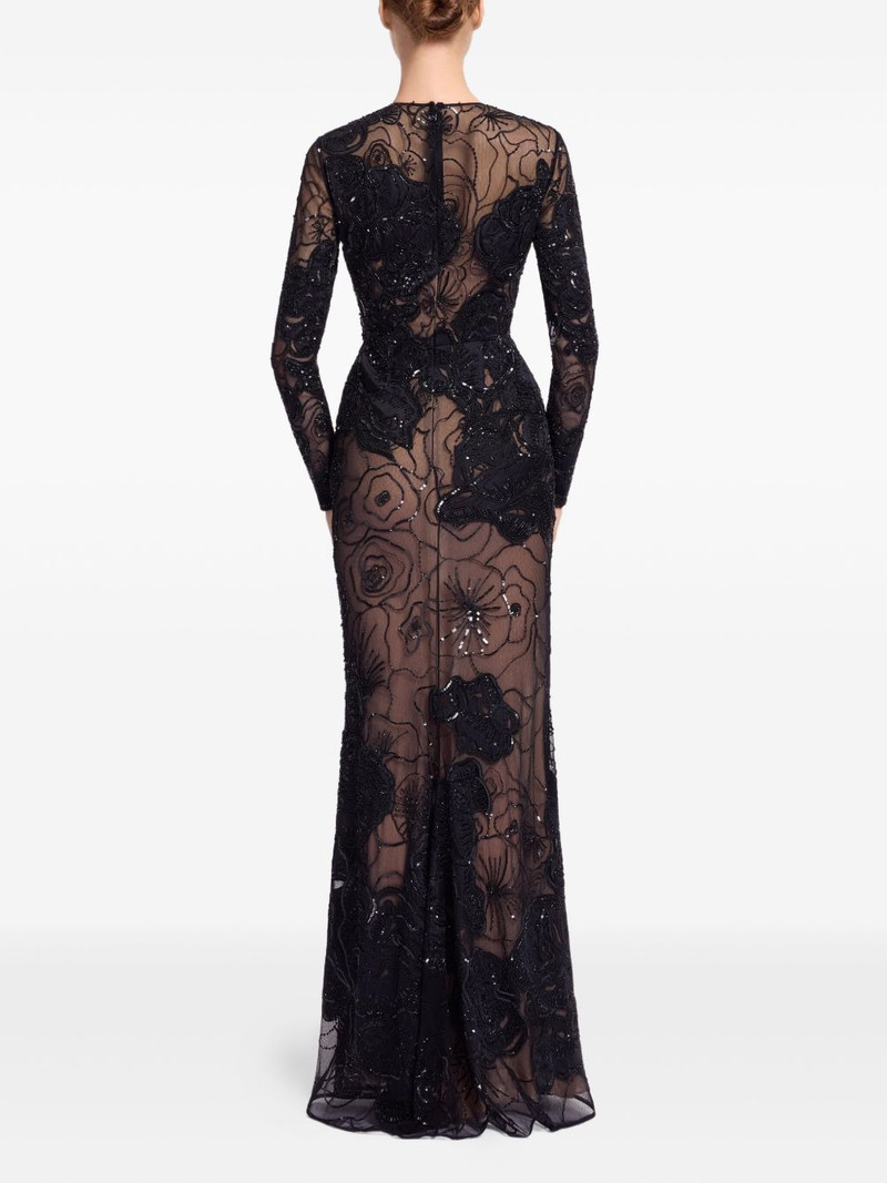 bead-embellished maxi dress 3