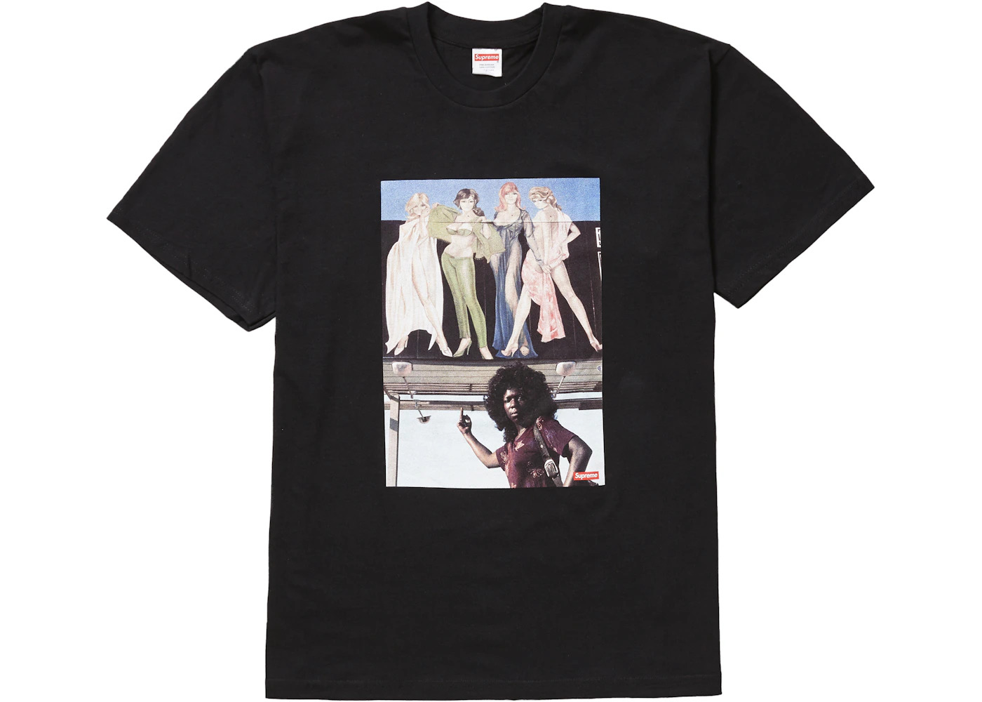 Supreme American Picture Tee Black - 1