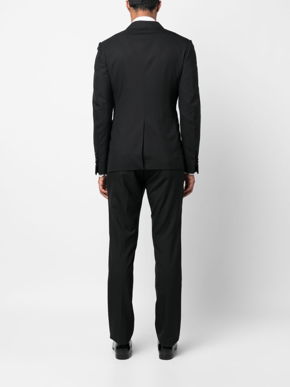 peak-lapels single-breasted suit - 4