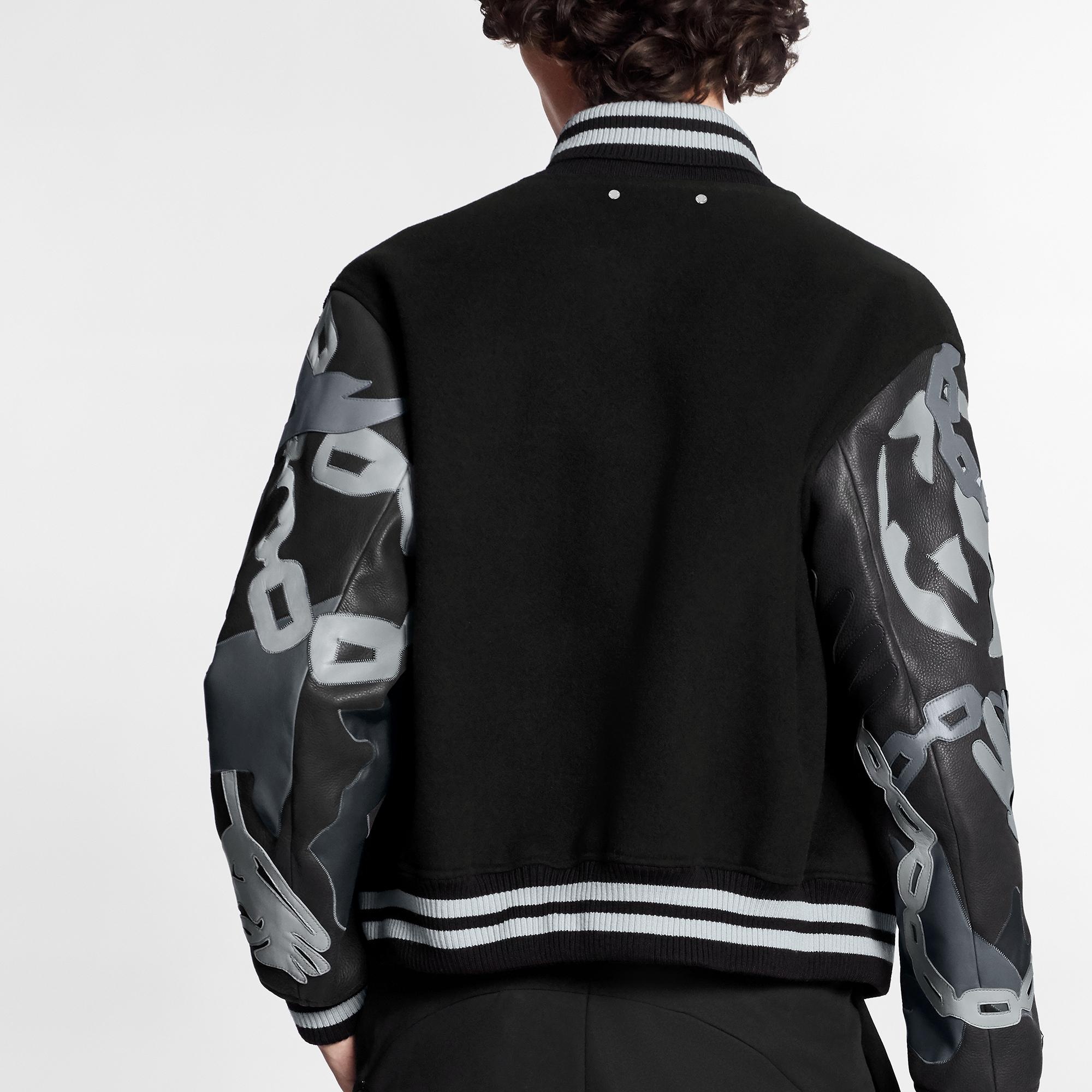 Chains Camo Varsity Jacket - 4