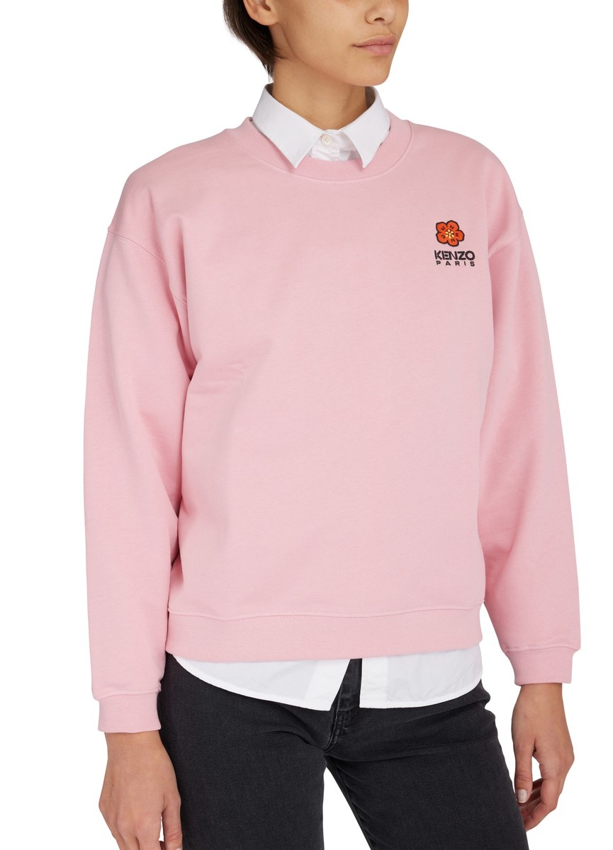 Crest logo regular sweatshirt - 4