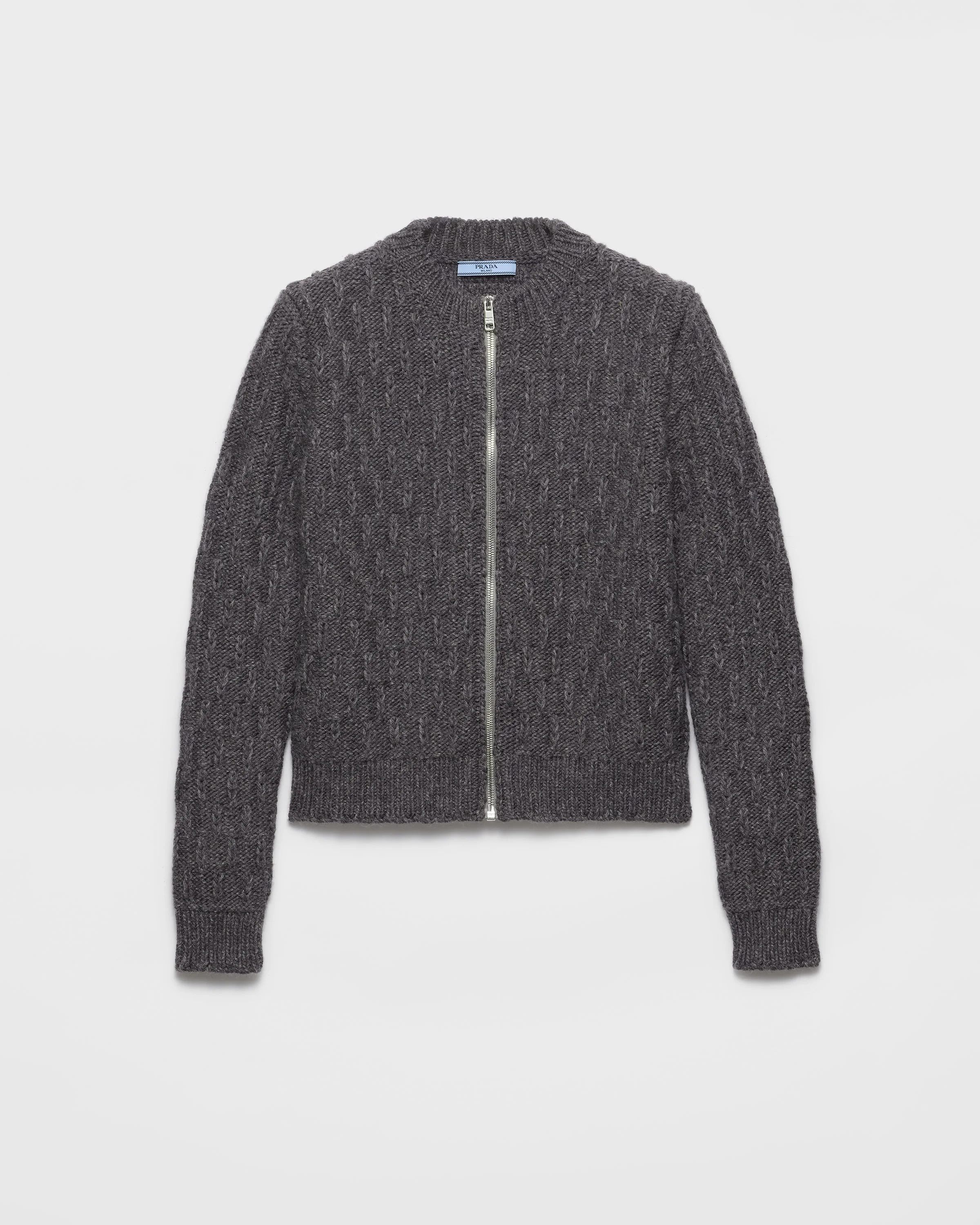 Wool and alpaca cardigan - 1