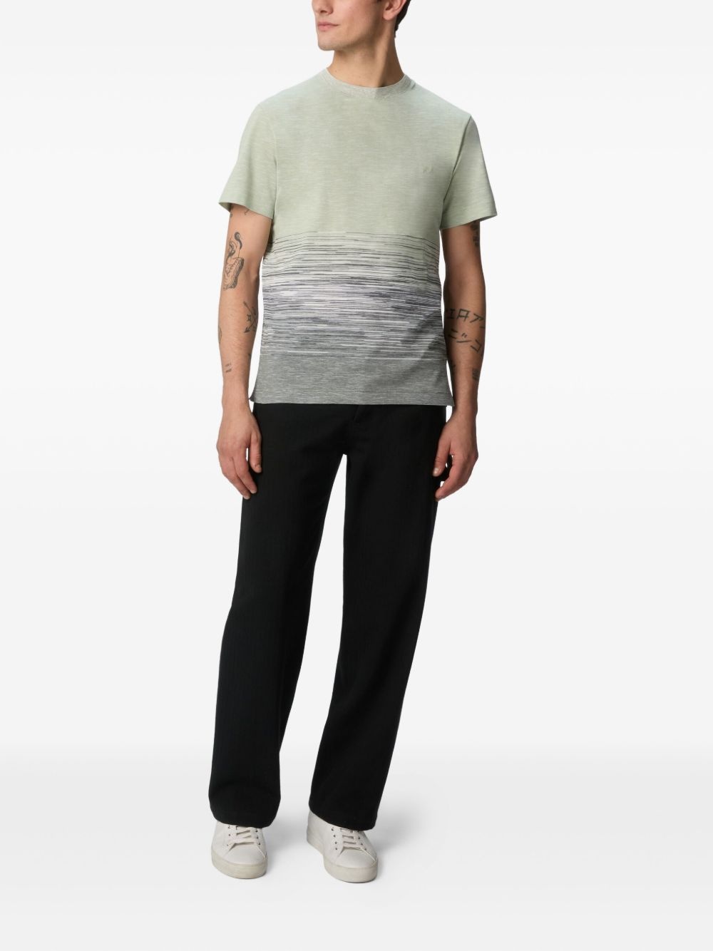 intarsia-knit T-shirt - 2