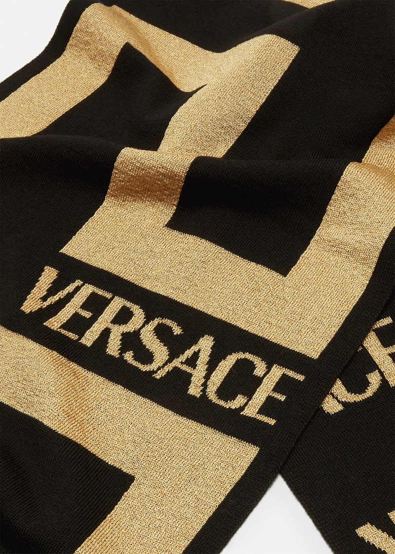 VERSACE Greca Jacquard Scarf outlook