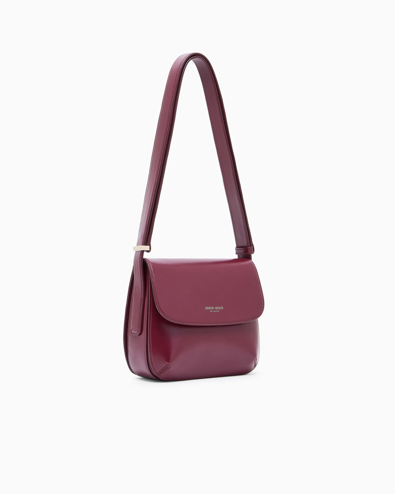 GIORGIO ARMANI SMALL PALMELLATO-LEATHER LA PRIMA BAG outlook