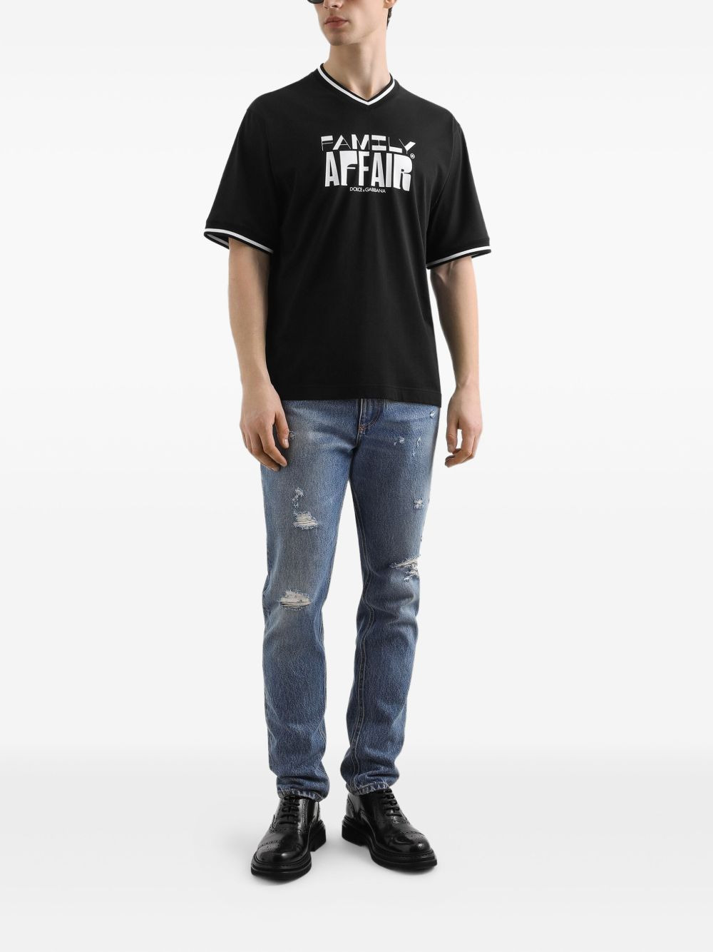 Dolce & Gabbana Men Ripped Jeans - 3