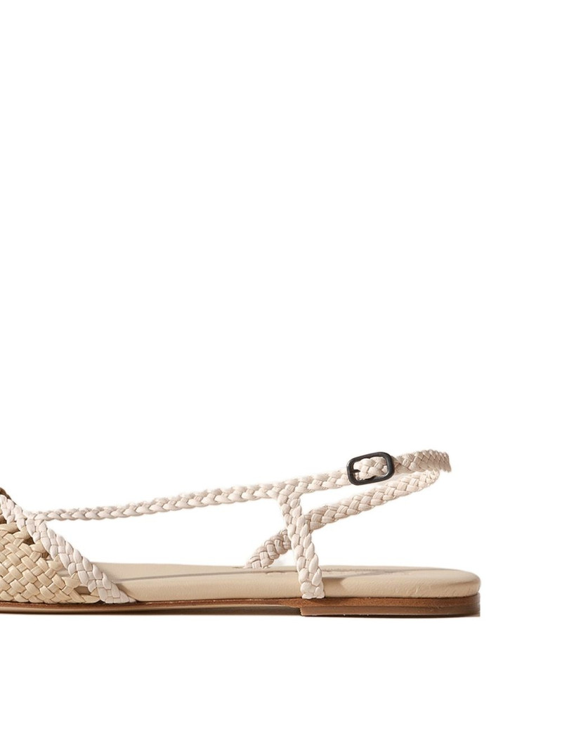 HEREU Rondaia woven flat sandals outlook
