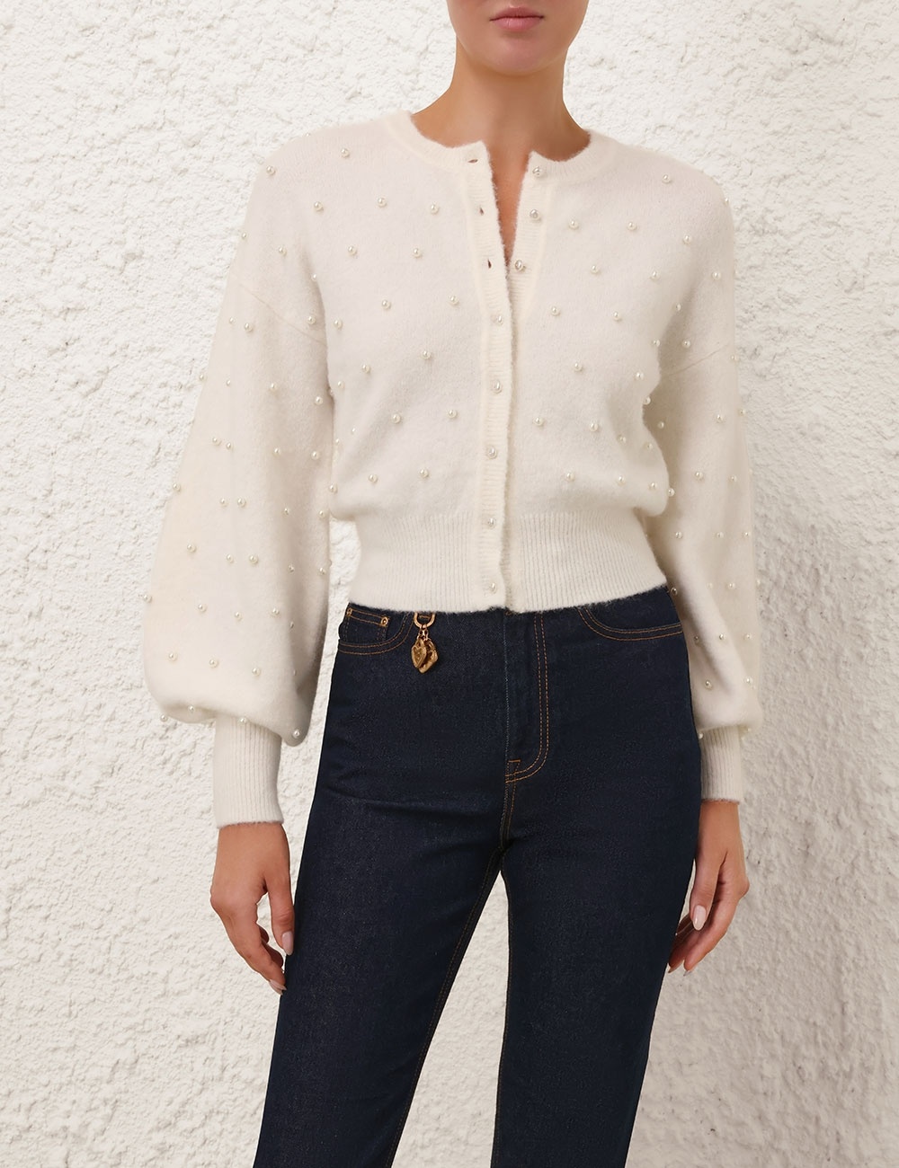 CRUSH BEADED CARDIGAN - 2
