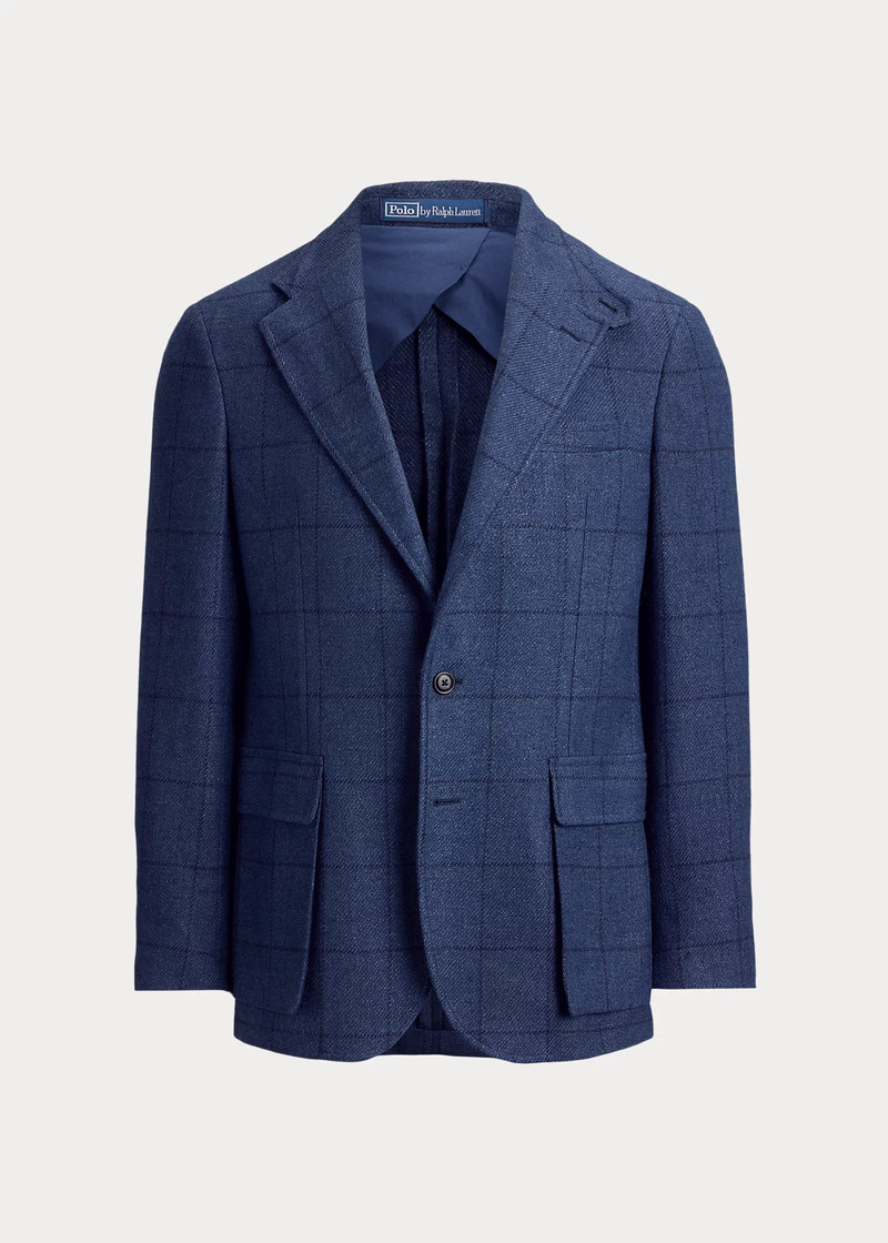 The RL67 Windowpane Summer Tweed Jacket 1