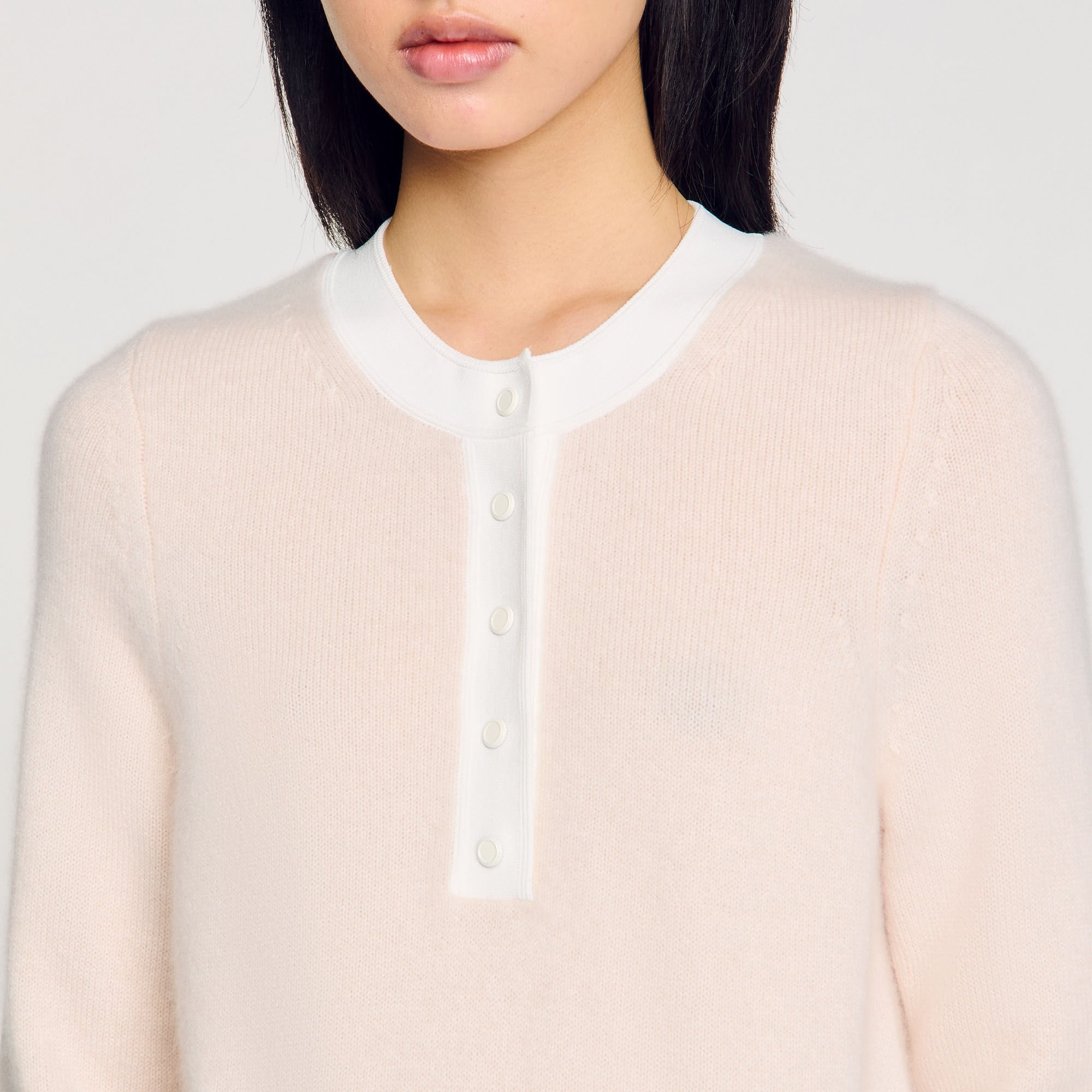 WOOL AND CASHMERE SWEATER - 3