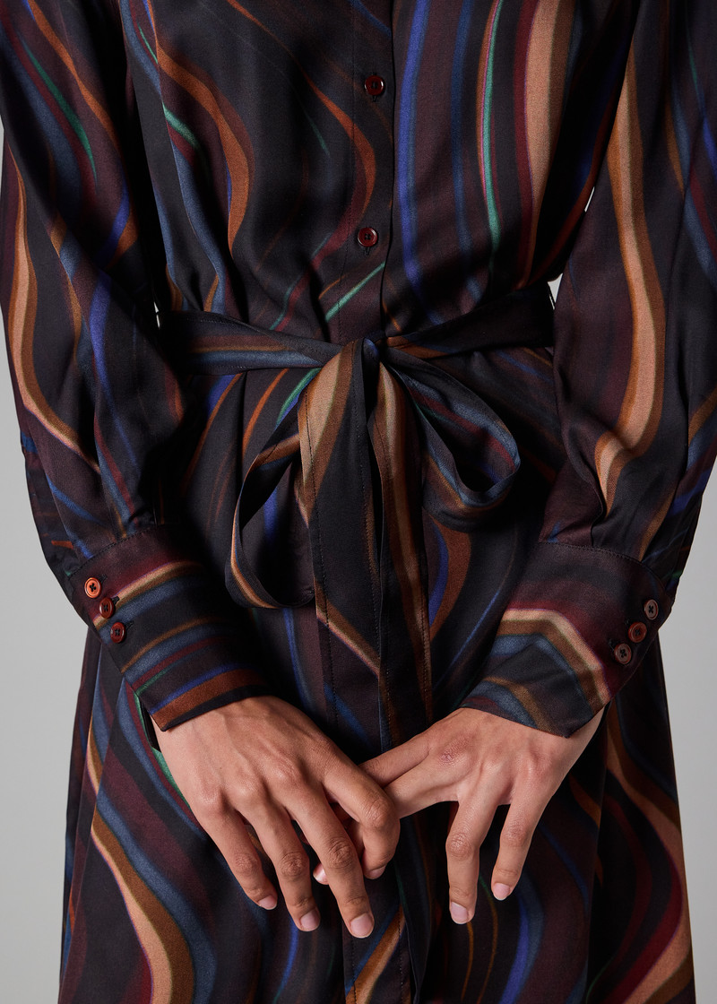 Women's 'Midnight Swirl' Shirt Dress 6