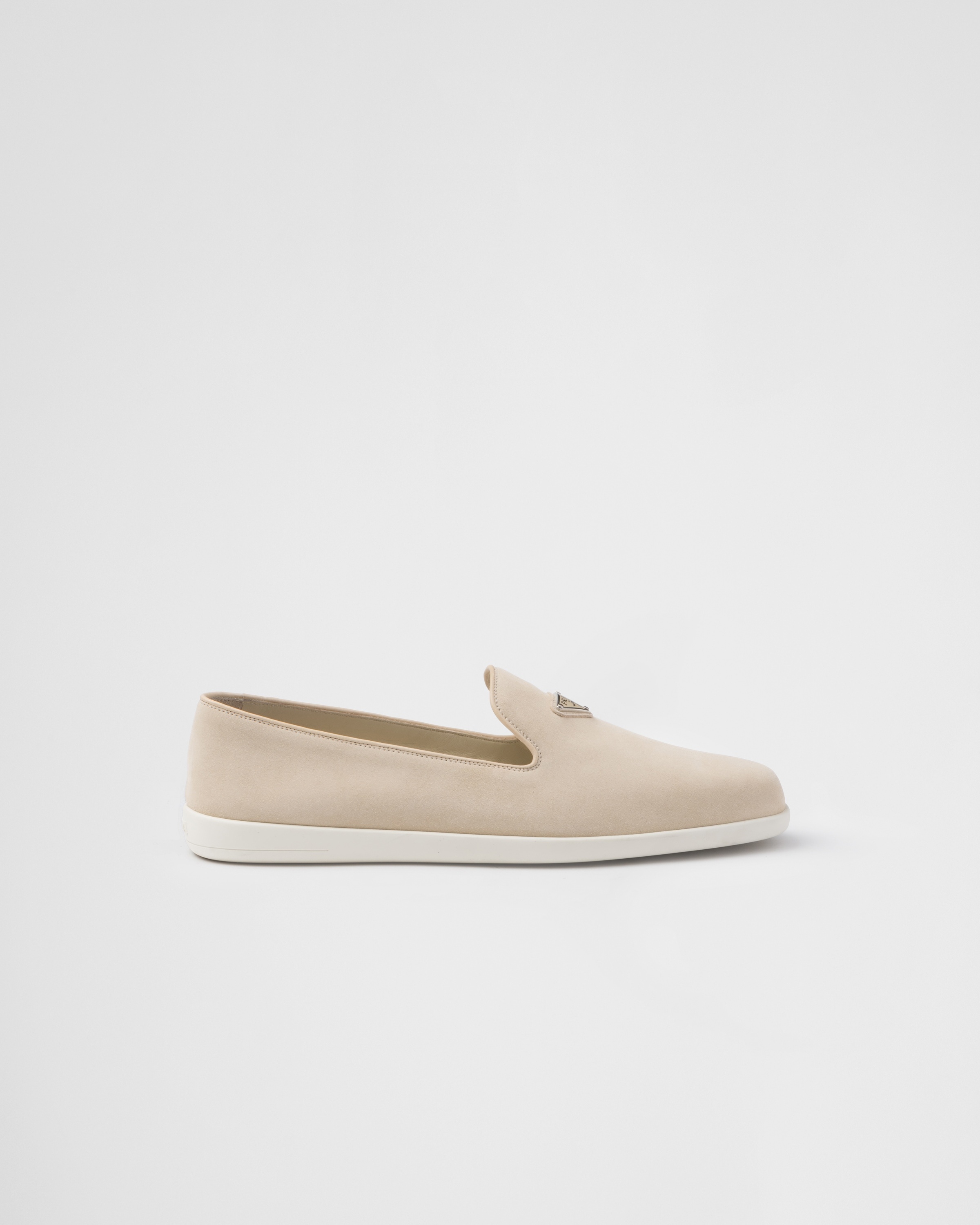 Suede calf leather slip-ons - 2