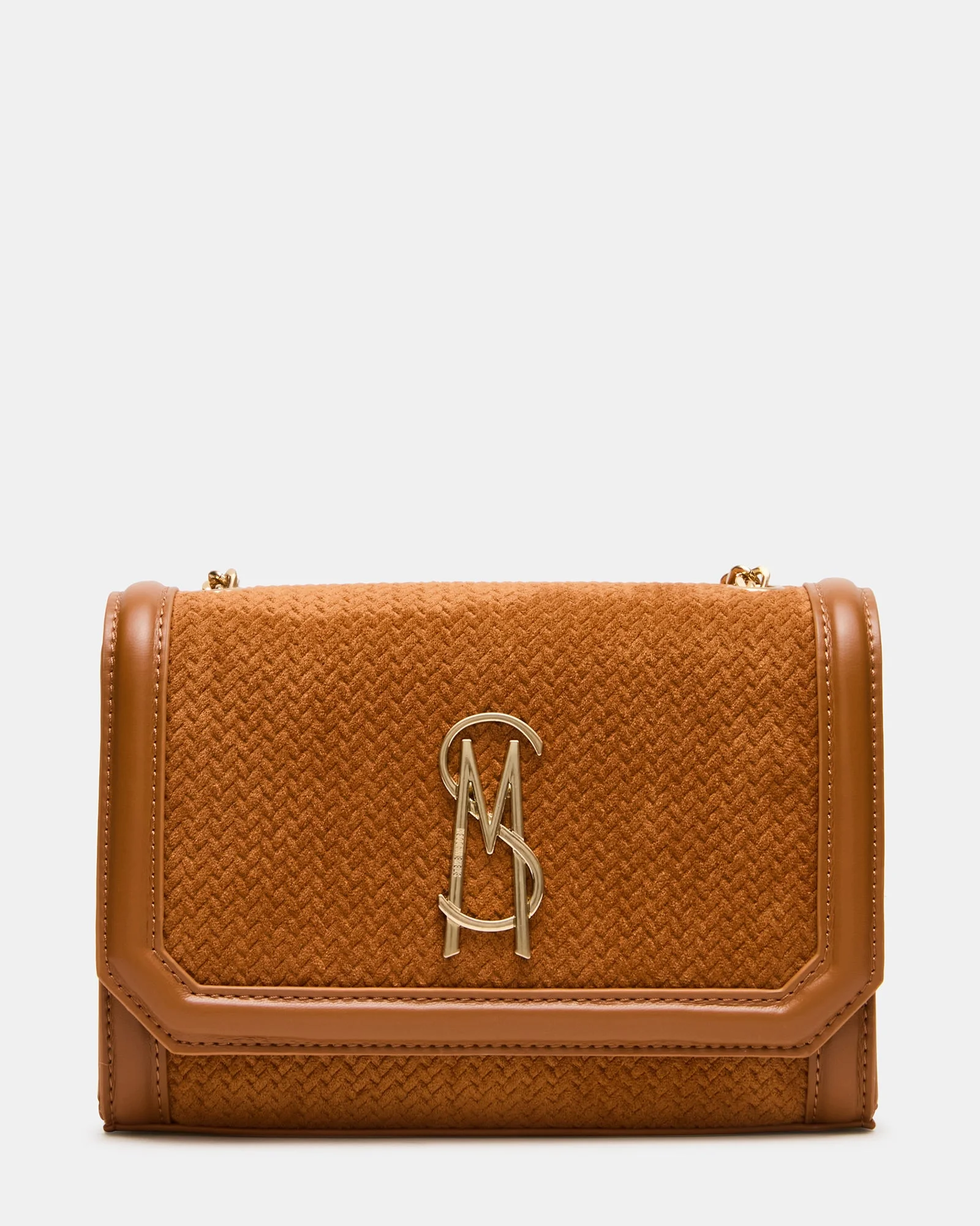 LARISA WOVEN BAG TOBACCO - 1
