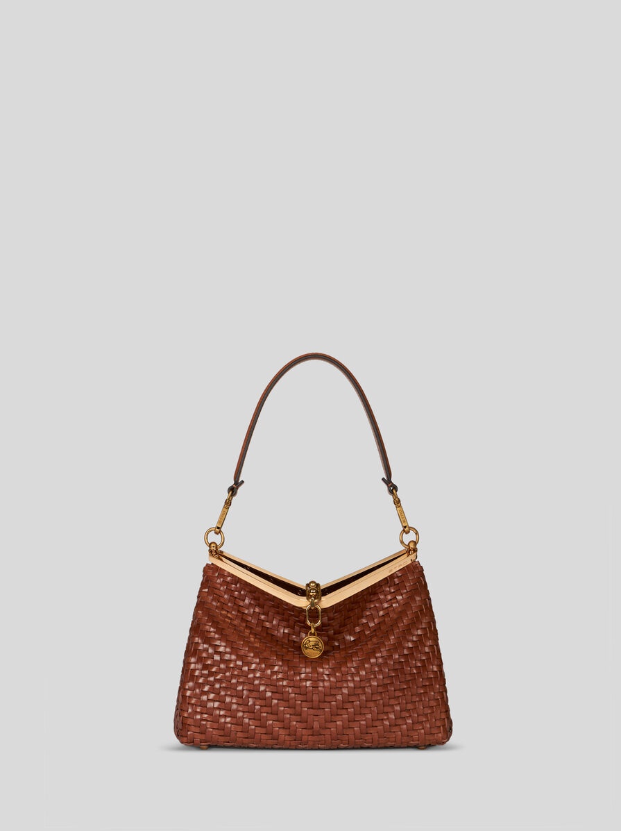 MEDIUM WOVEN VELA BAG - 1