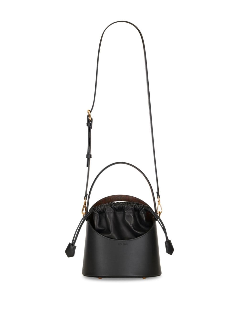 Saturno leather bucket bag - 7