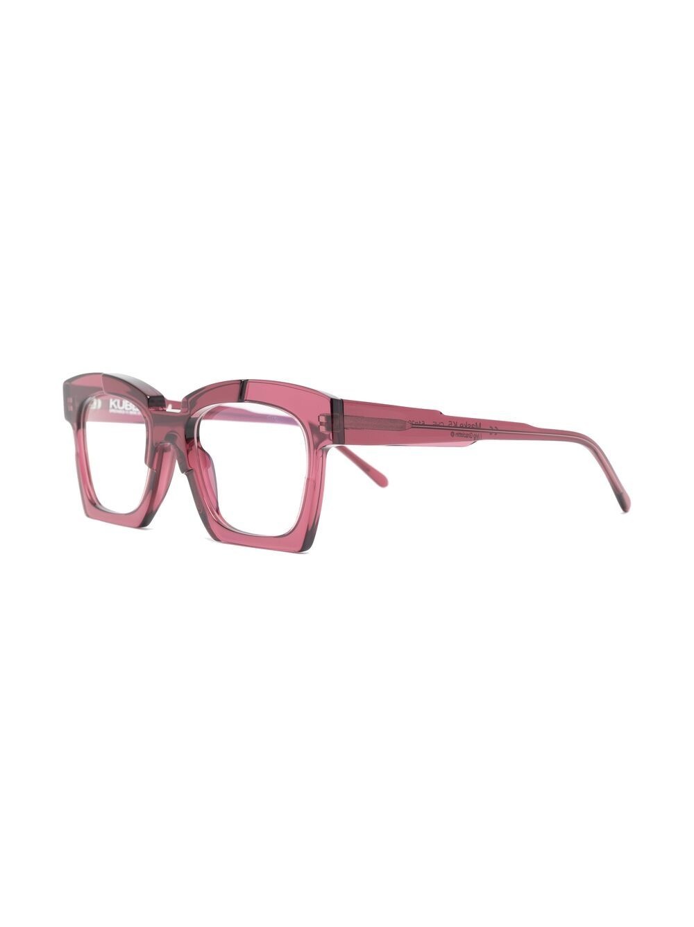 square-frame acetate eyeglasses - 2