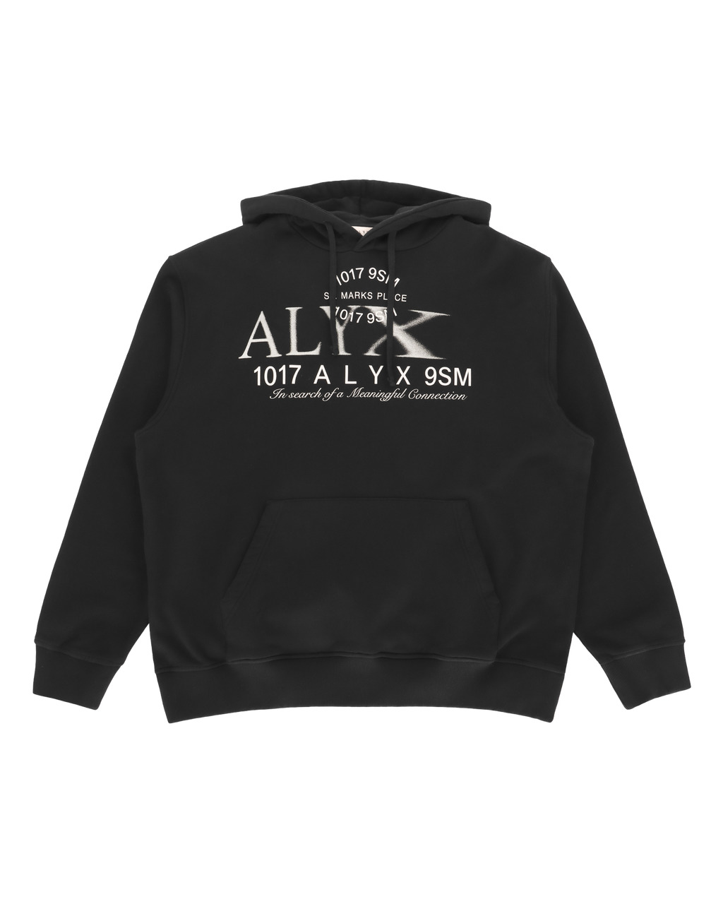 PRINTED LOGO TREATED HOODIE - 1