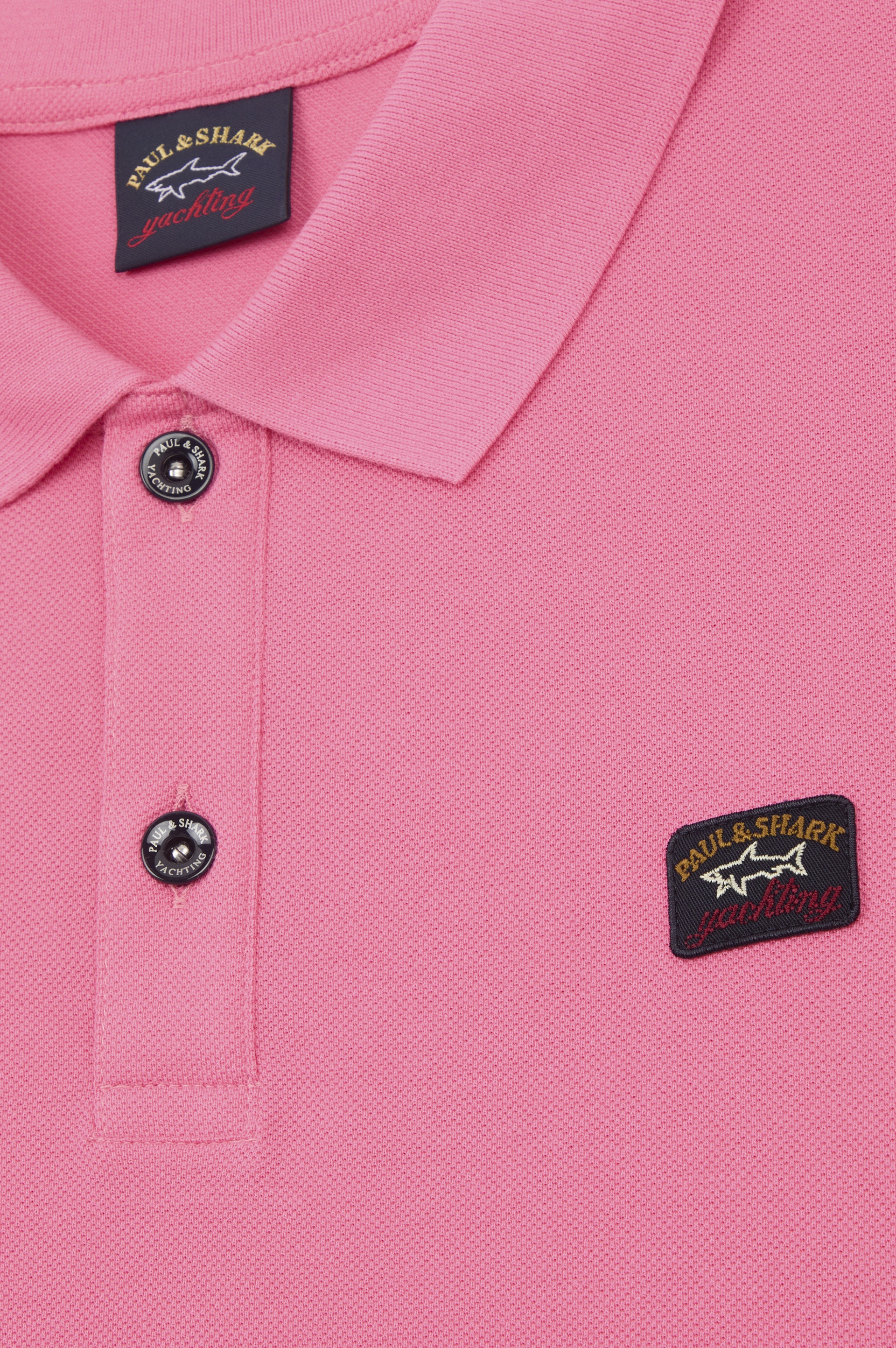 COTTON PIQUÉ POLO SHIRT WITH ICONIC BADGE - 5
