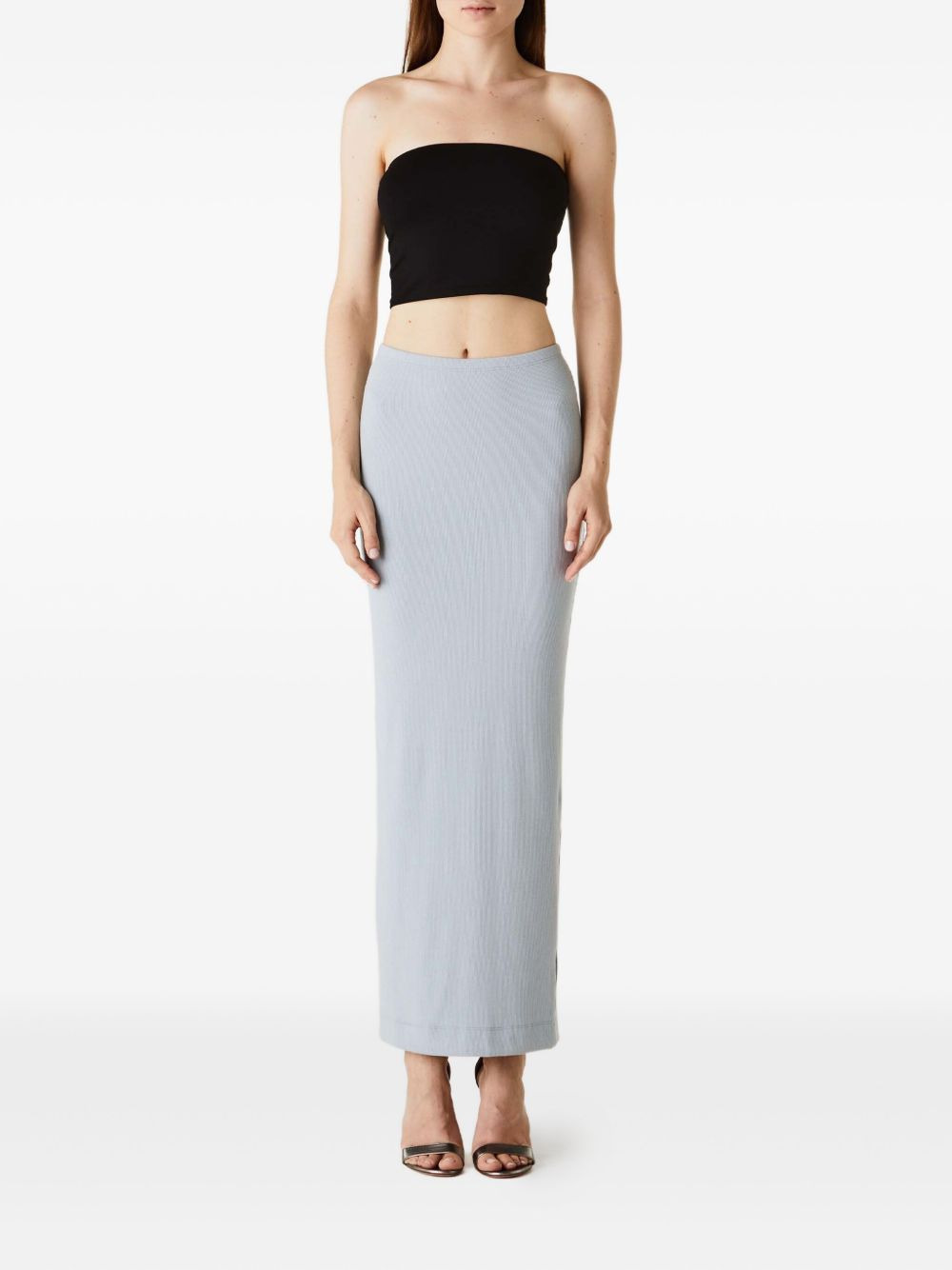 Emma ribbed maxi skirt - 2