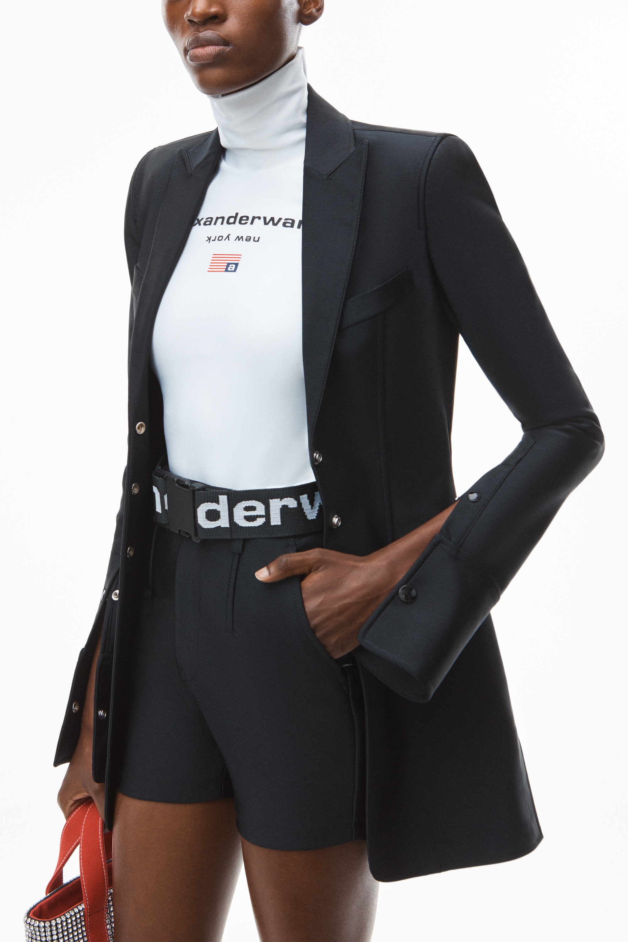 PEAK LAPEL BLAZER IN ACTIVE STRETCH - 7