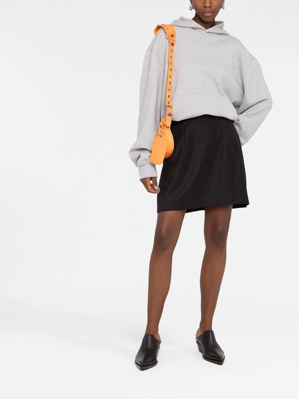 Large Mini A-line skirt - 2