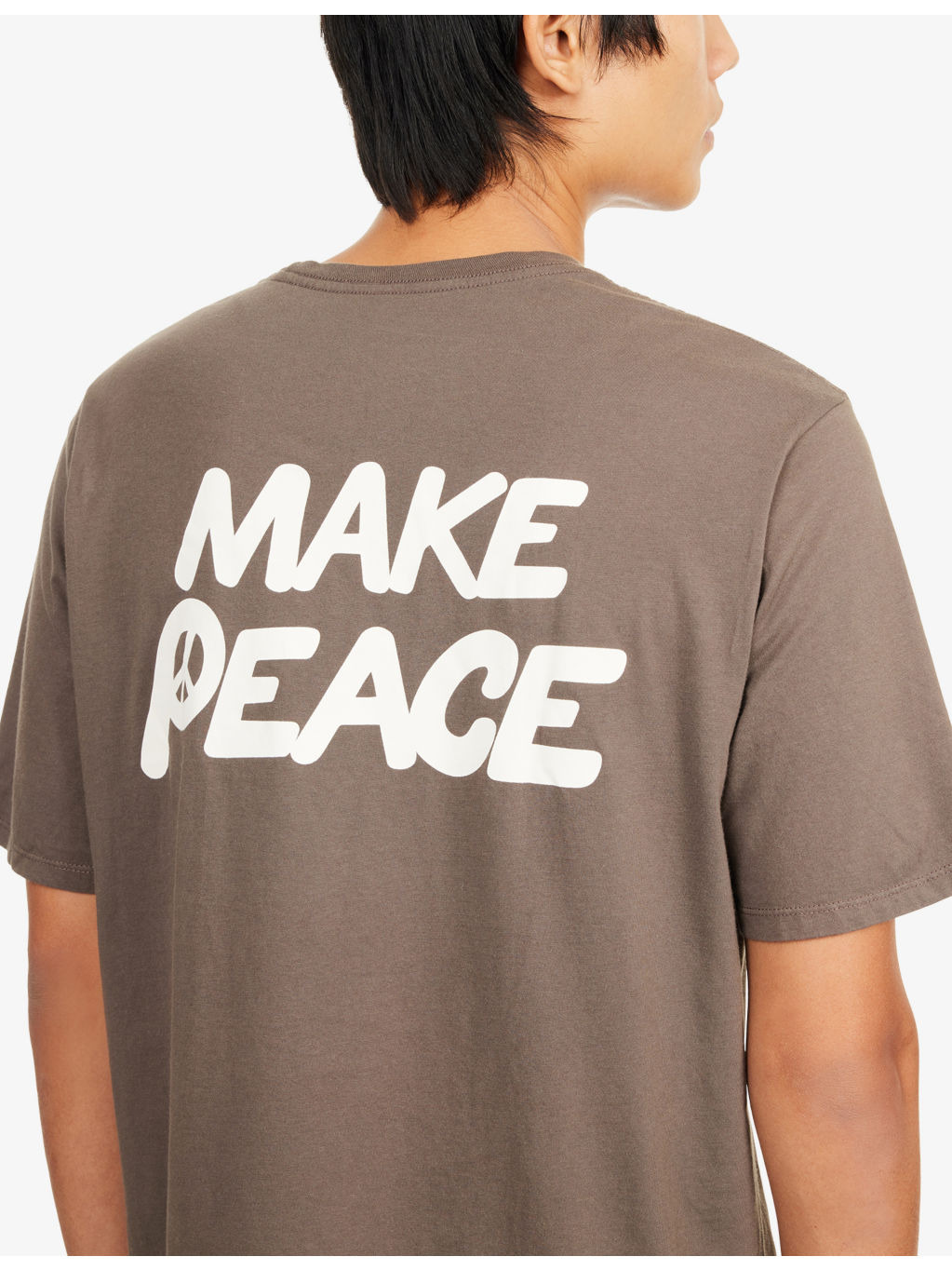 Balance Make Peace Graphic-Print Cotton-Jersey T-Shirt - 5