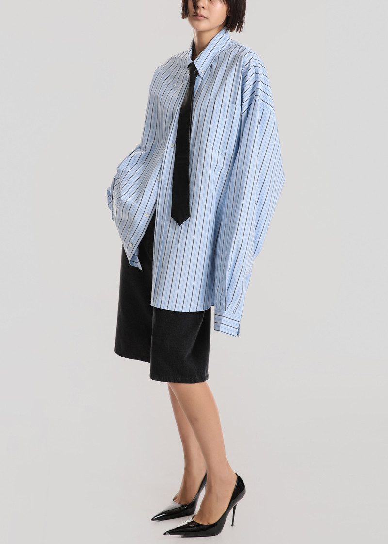 Drimna Shirt - Blue Stripe 5