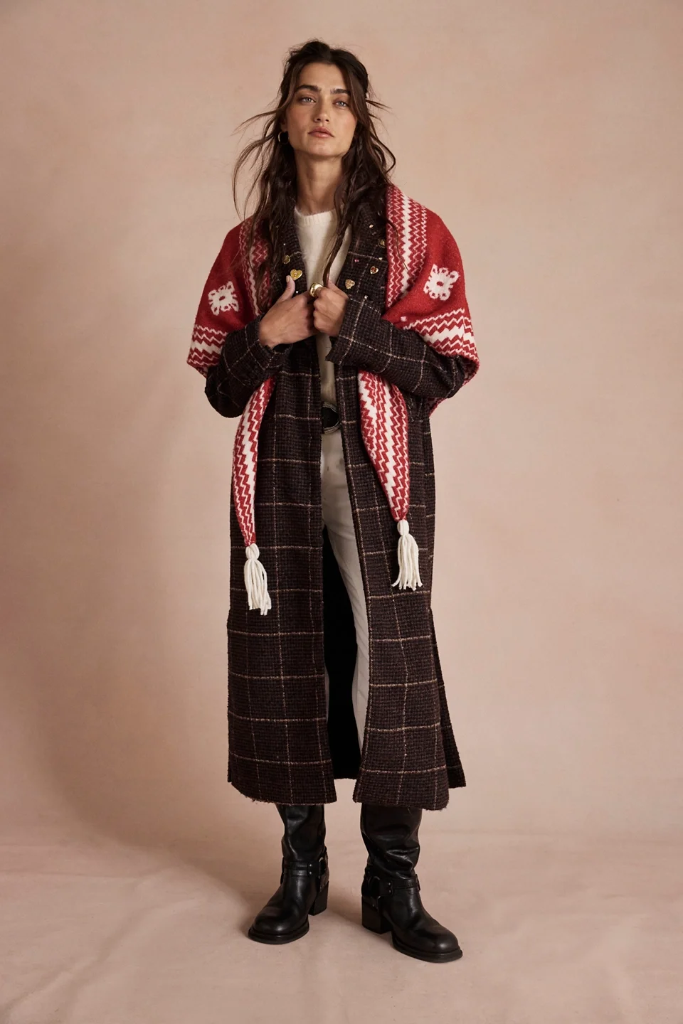 Over The Coat Shawl - 1