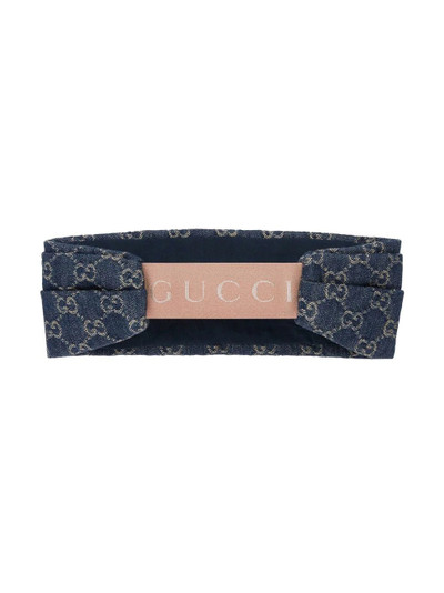 GUCCI GG Supreme-print hair band outlook